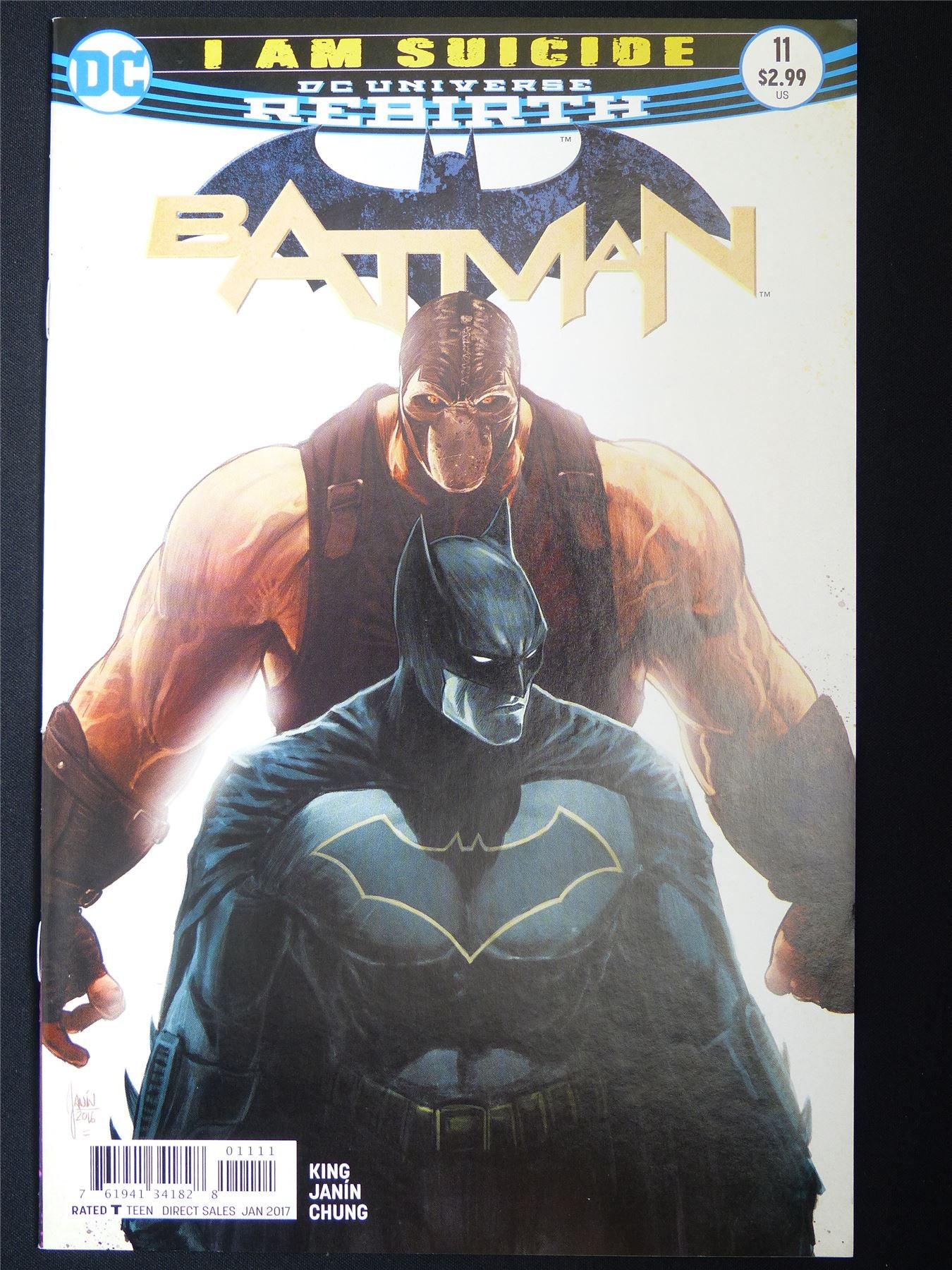 BATMAN #11 Rebirth - DC Comic #670