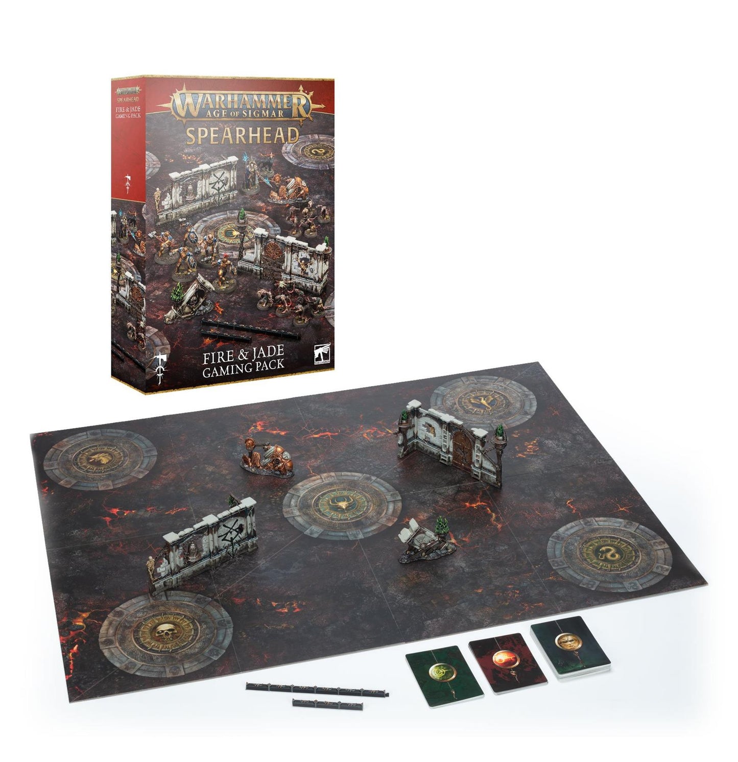 Jade & Fire Gaming Pack - Spearhead - Warhammer Age of Sigmar - available from 20th July 24