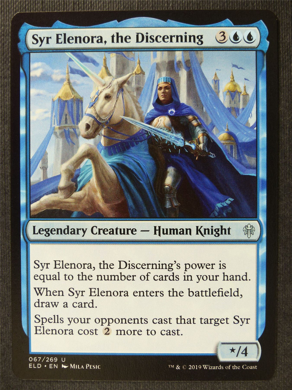 Syr Elemora the Discerning - Mtg Card #1OG