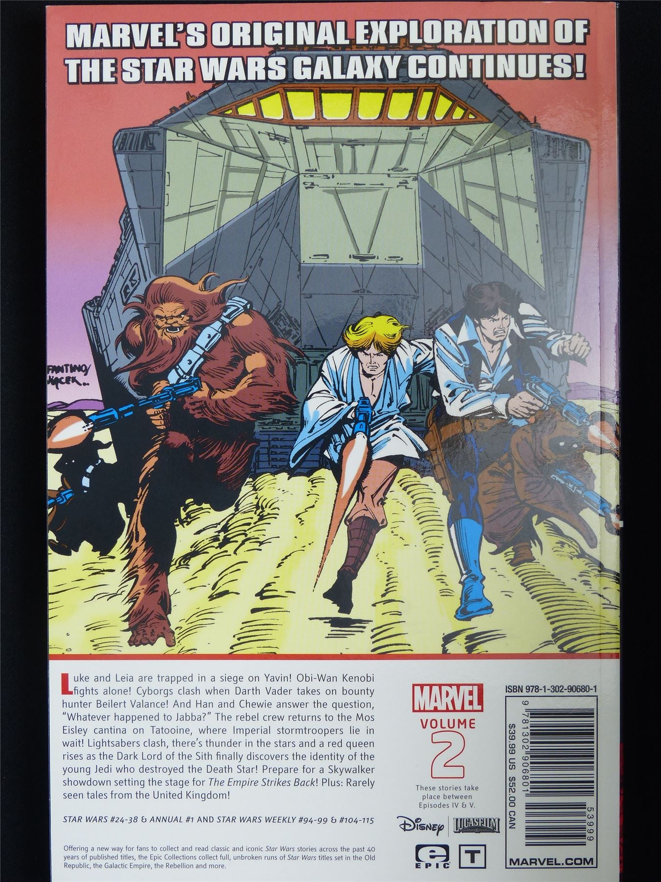 Star Wars: The Original Marvel Years Epic Collection - Marvel Graphic Softback #2LX