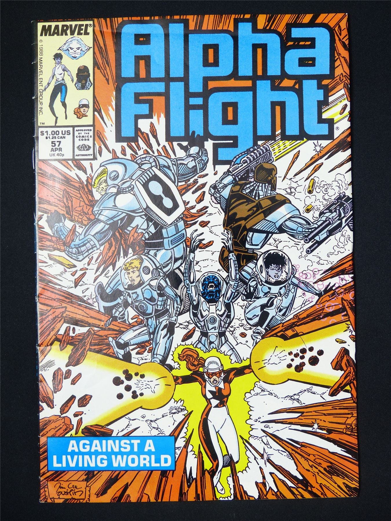 ALPHA Flight #57 - Marvel Comic #11J