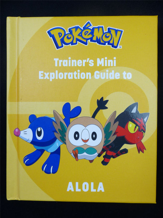 POKEMON Trainer's Mini Exploration Guide to Alola - Insight Book hardback #2ZZ