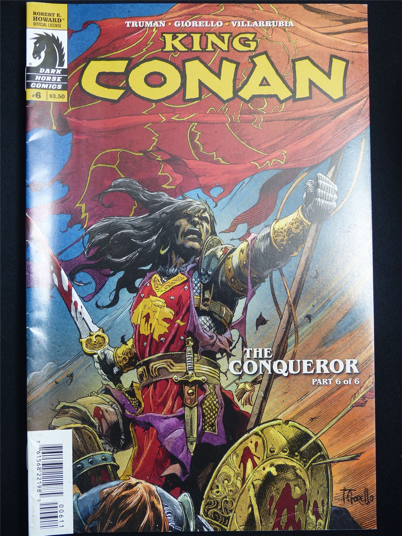 King CONAN: The Conqueror part 6 #6 - Dark Horse Comic #2RK