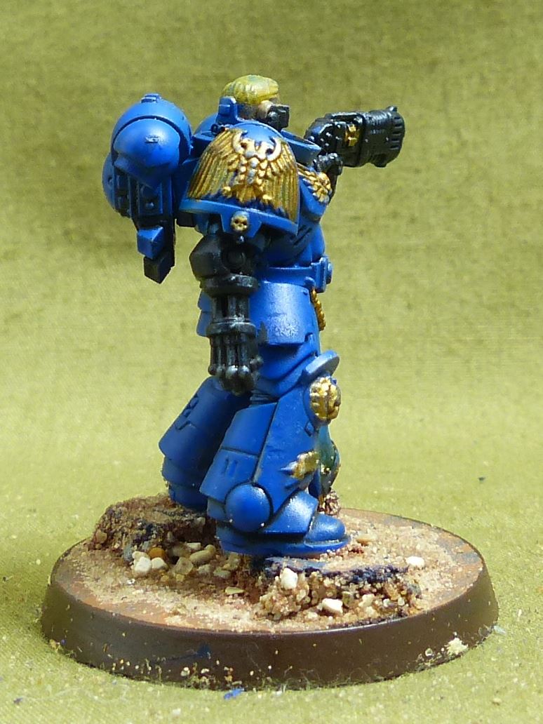 Captain Conversion painted - Space Marines - Warhammer 40K #6UN