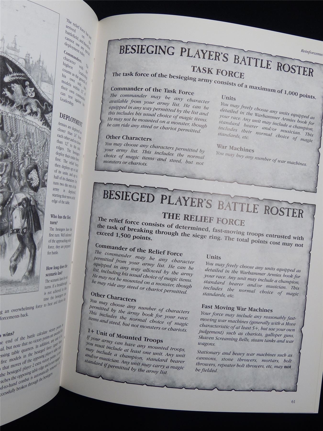 Warhammer: Seige 5th Edition Softback - Warhammer Old World #1GY