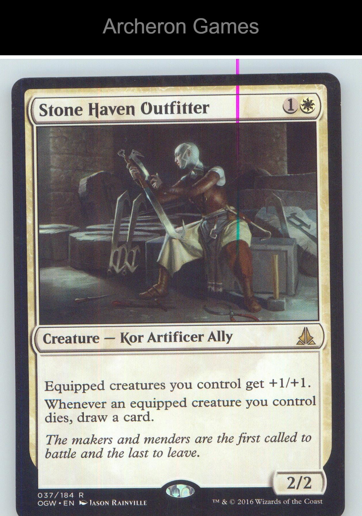 Stone Haven Outfitter OGW 37 R MTG Card NM/EX+