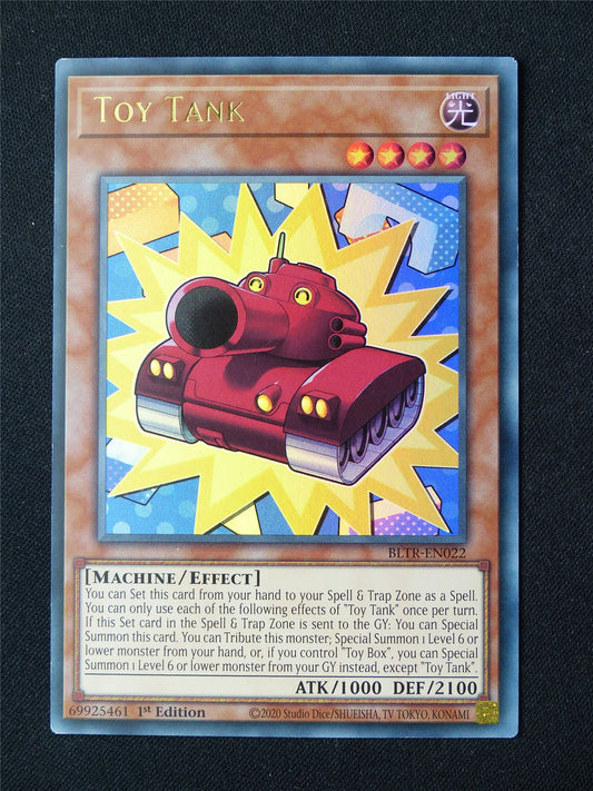 Toy Tank BLTR Ultra Rare - 1st ed Yugioh Card #89O