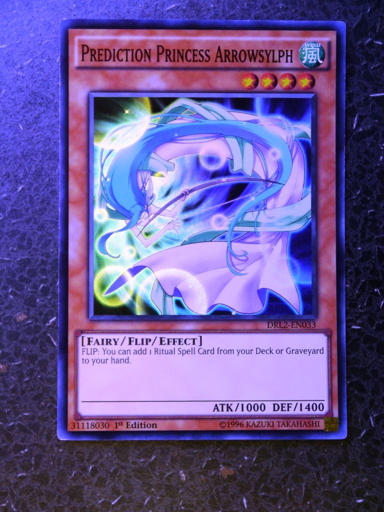 Yugioh Cards: PREDICTION PRINCESS ARROWSYLPH DRL2 SUPER RARE # 2E56