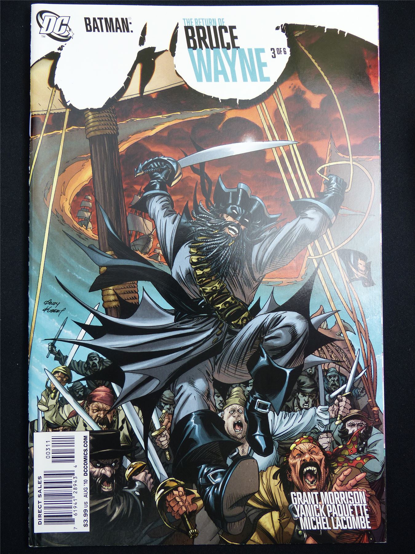 BATMAN: The Return of Bruce Wayne #3 - B&B DC Comic #2IN