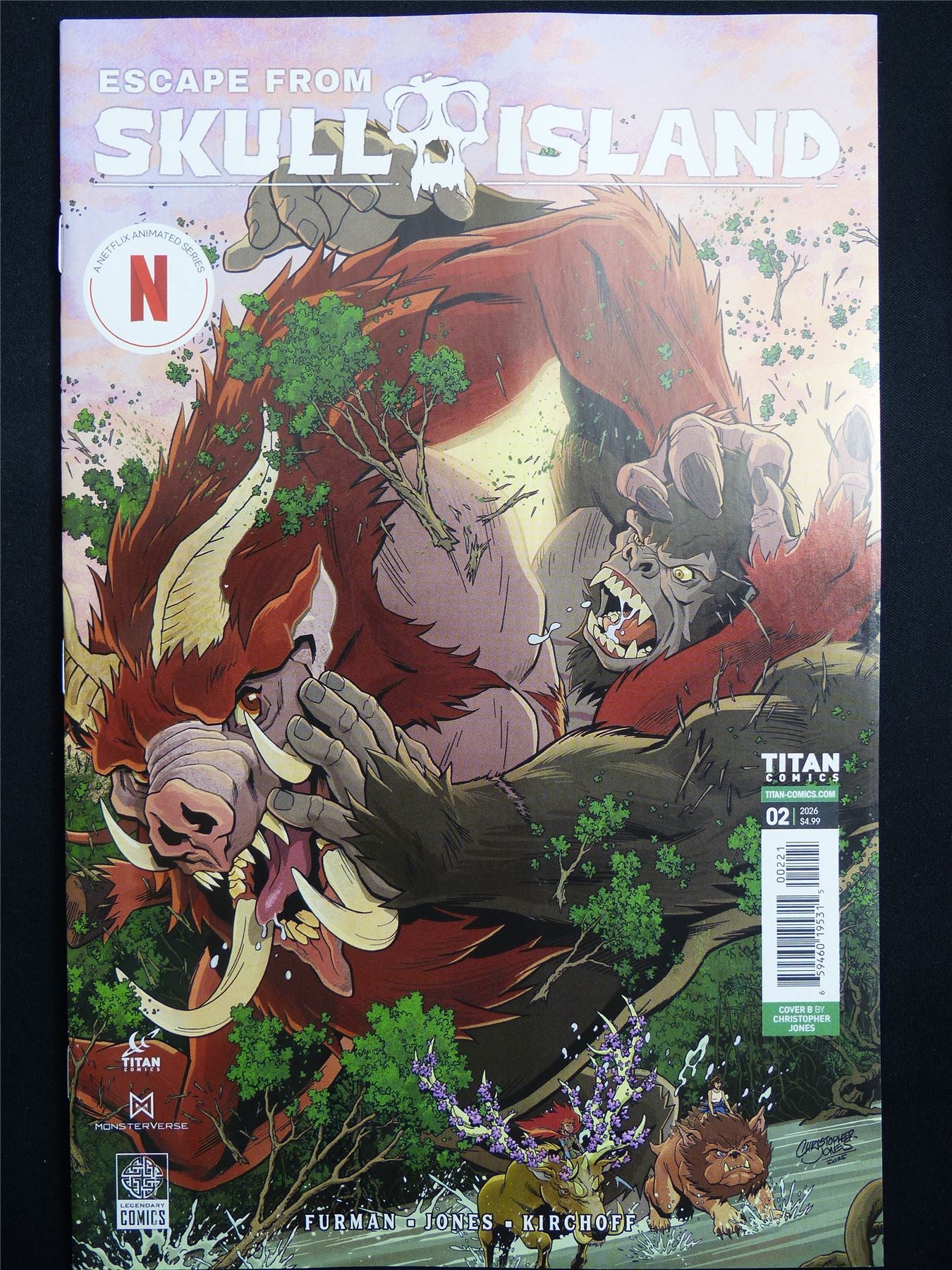 ESCAPE From Skull Island #2 Cvr B - Mar 2026 Titan Comic #41L