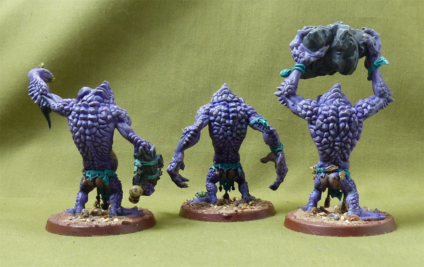 Rockgut Troggoths painted - Gloomspite Gitz - Warhammer AoS #2X9