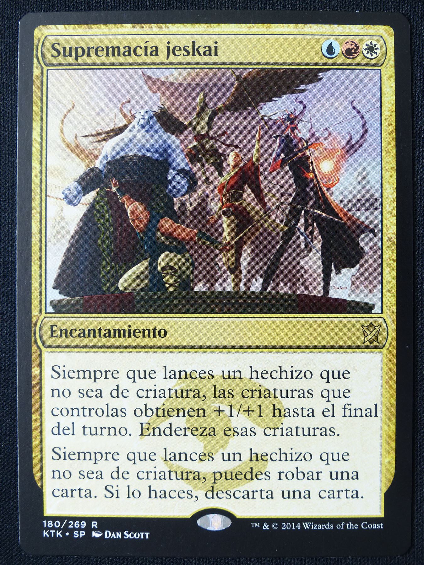 Jeskai Ascendancy Spanish - KTK - Mtg Card #1RV Jeskai Ascendancy Spanish - KTK - Mtg Card #1RV
