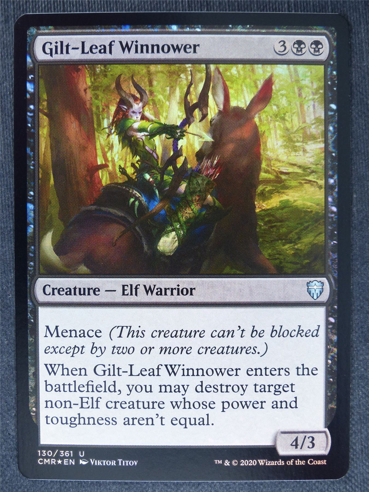 Gilt-Leaf Winnower Foil Mint - Mtg Magic Cards #4G