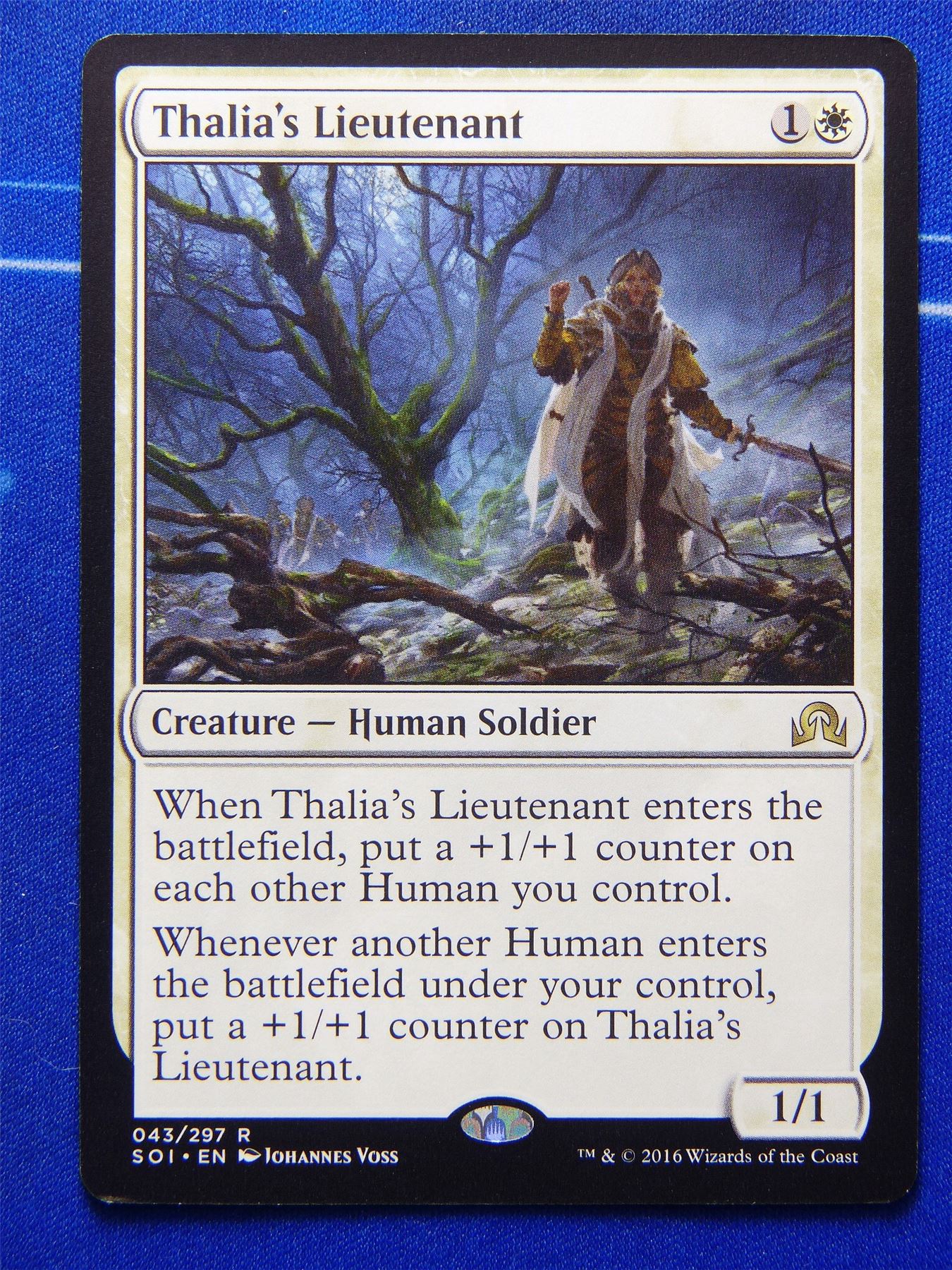 Thalia's Lieutenant - Mtg Card #55M Thalia's Lieutenant - Mtg Card #55M