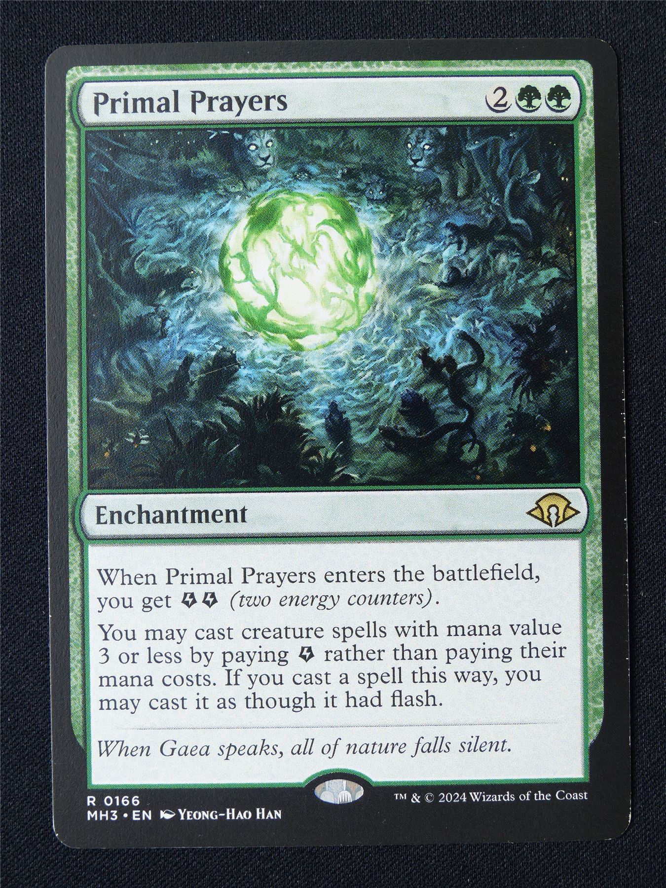 Primal Prayers - MH3 - Mtg Card #32K