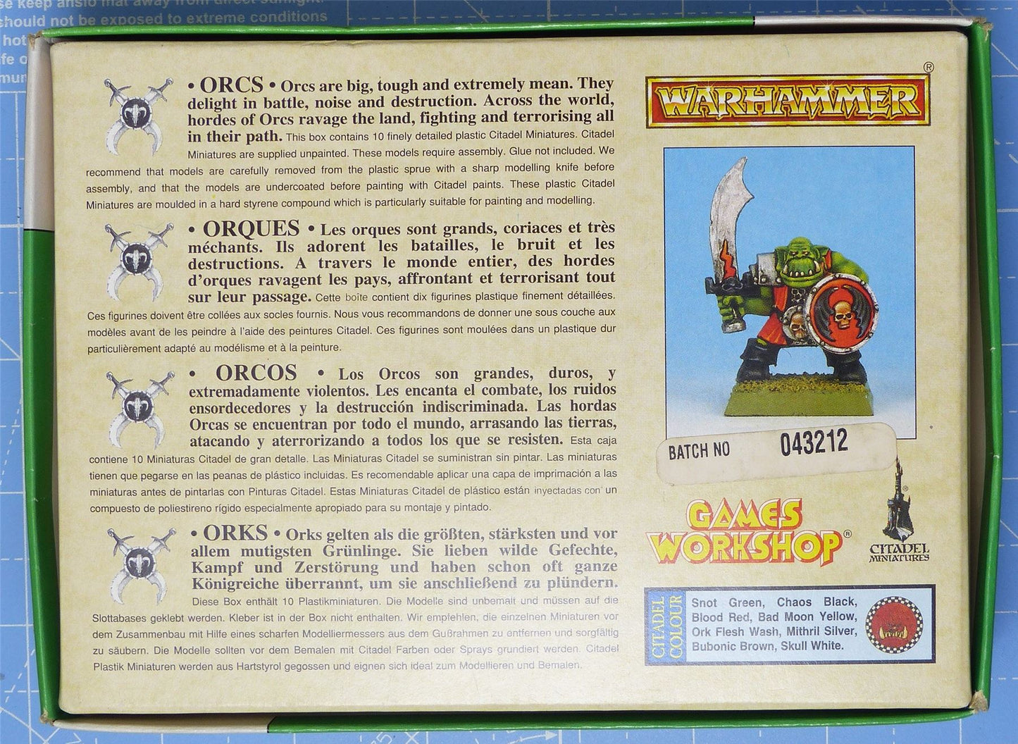 Orcs Classic Box - Warhammer Old World #2HM