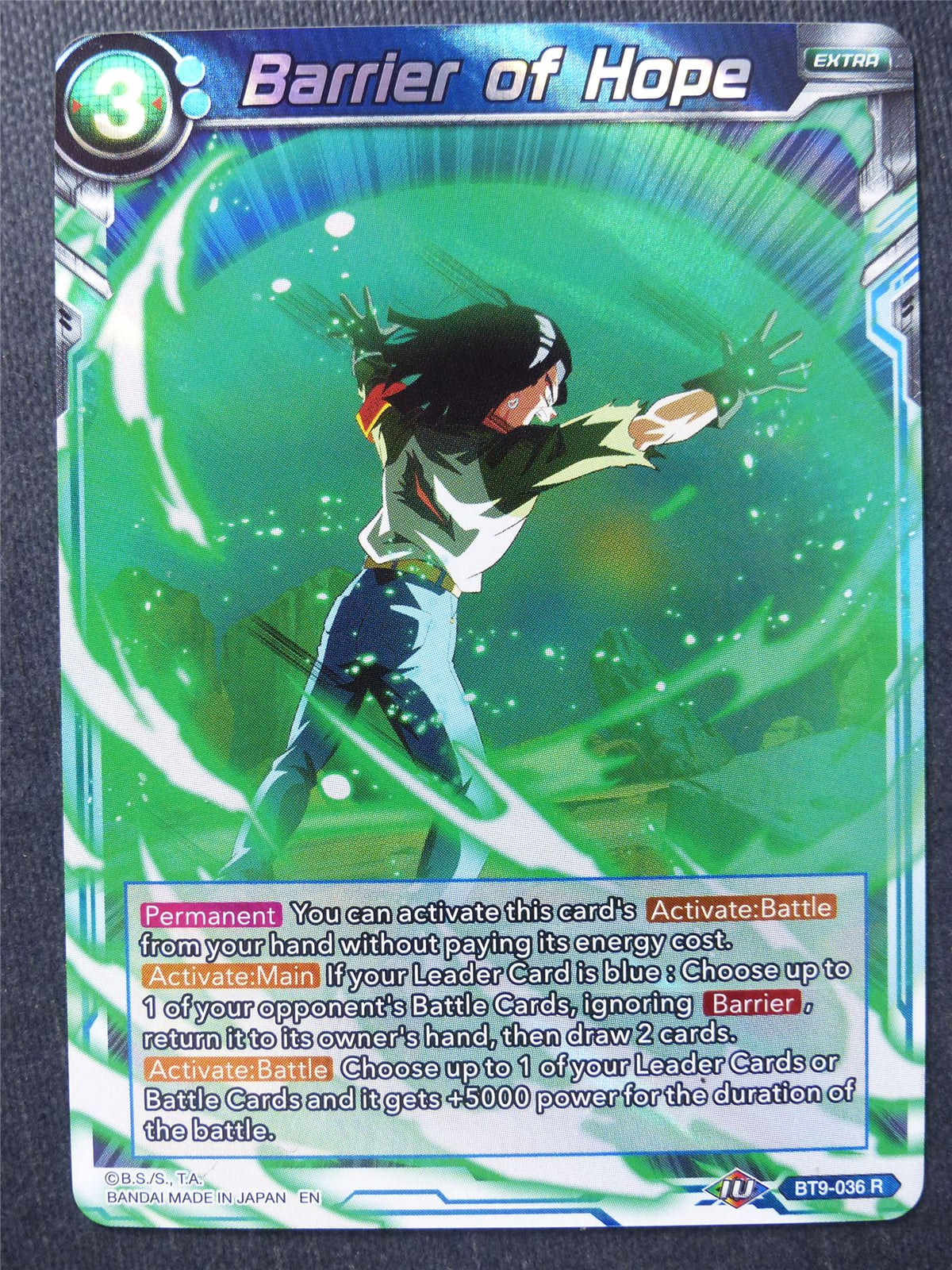 Barrier of Hope R - Dragon Ball Super Cards #KE