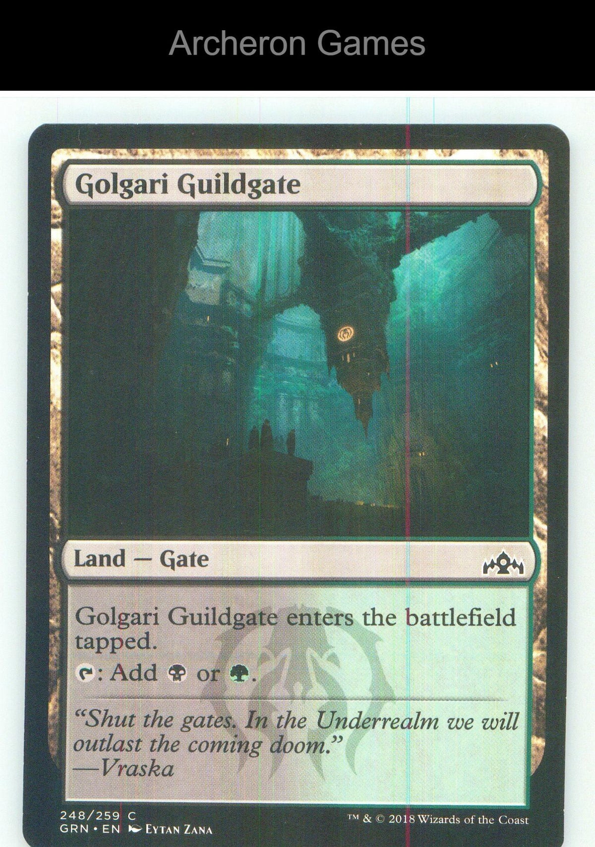 Golgari Guildgate (248) GRN 248 C MTG Card NM/EX+