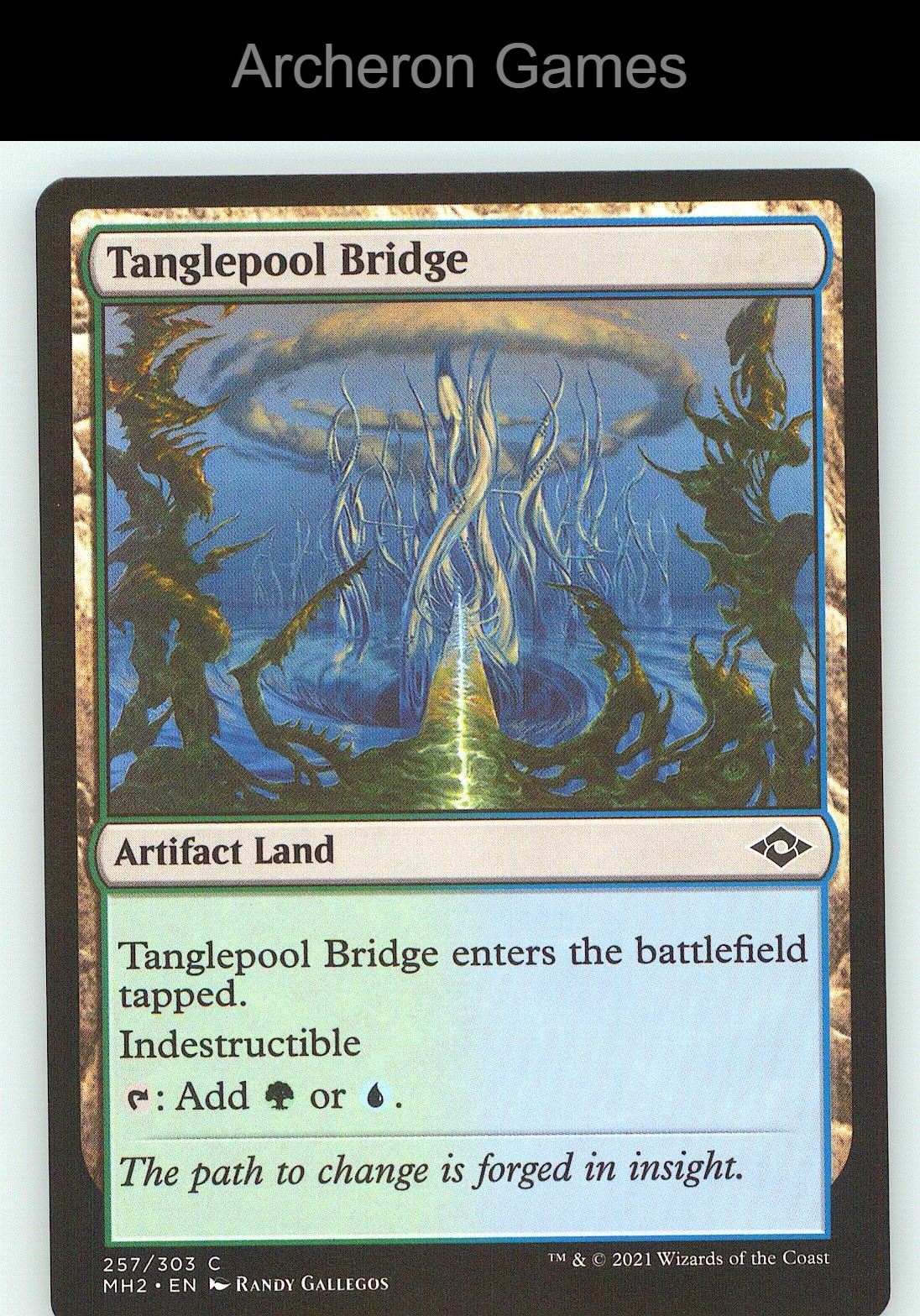 Tanglepool Bridge MH2 257 C MTG Card NM/EX+