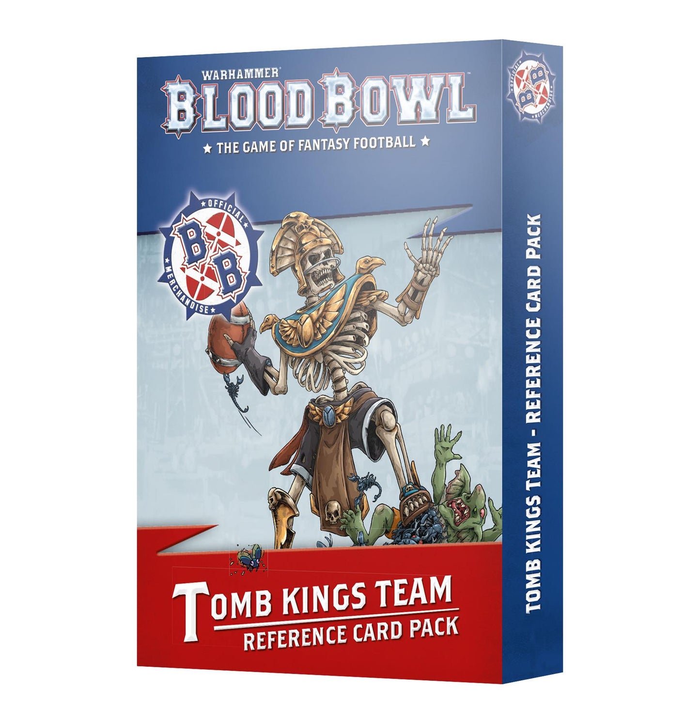Tomb Kings Team - Reference Card Pack - Warhammer: Blood Bowl - Available from 15/11/2025