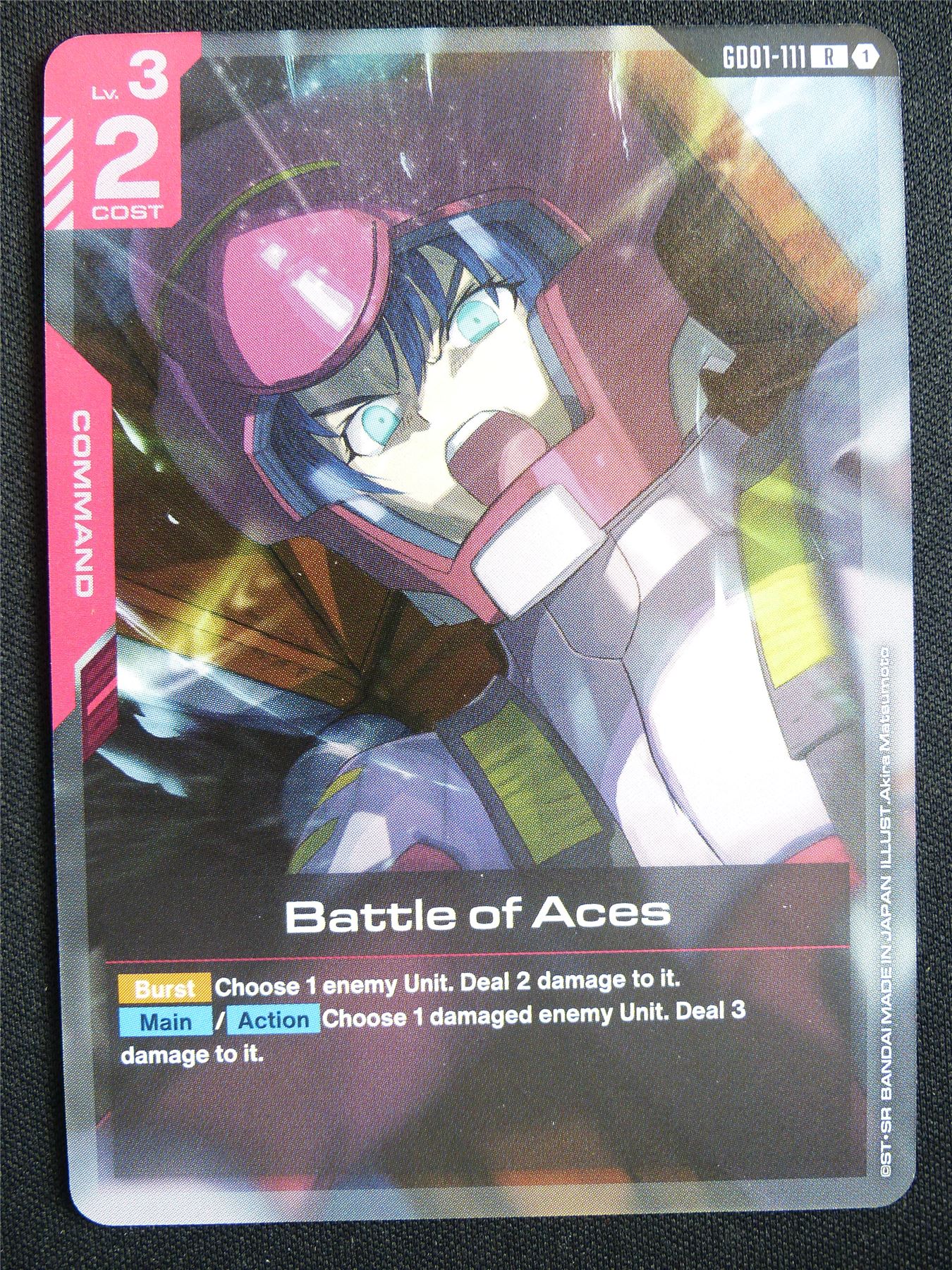Battles of Aces GD01-111 R Foil - Gundam Card #4X