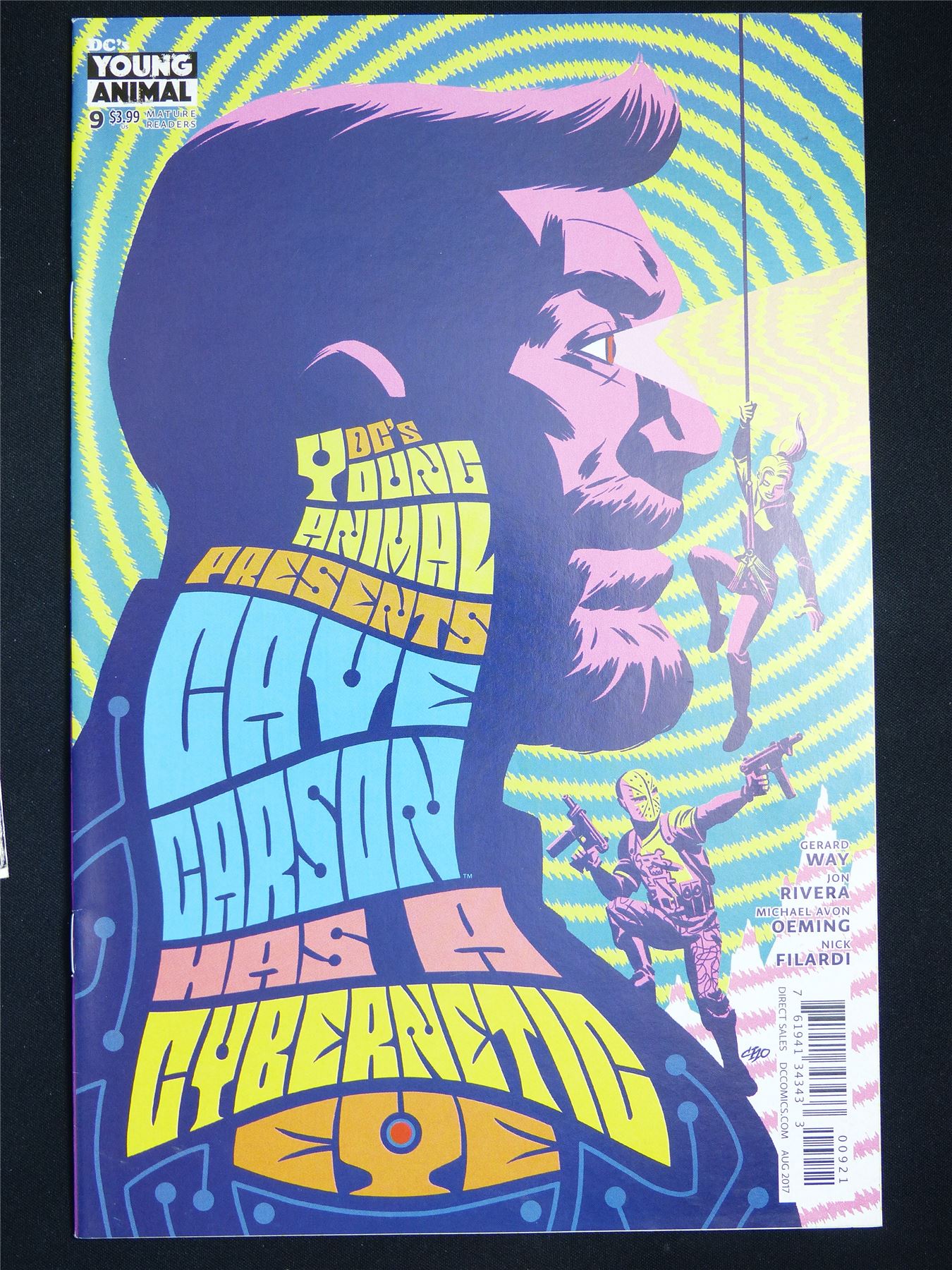 CAVE Carson Has a Cybernetic Eye #9 - DC Comic #DU