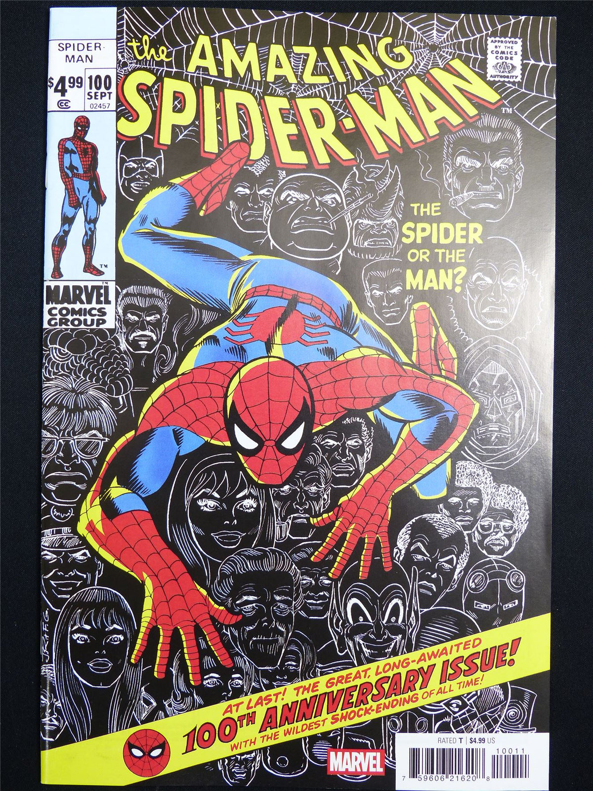 The Amazing SPIDER-MAN #100 Facsimile Edition - Oct 2026 Marvel Comic #33Y