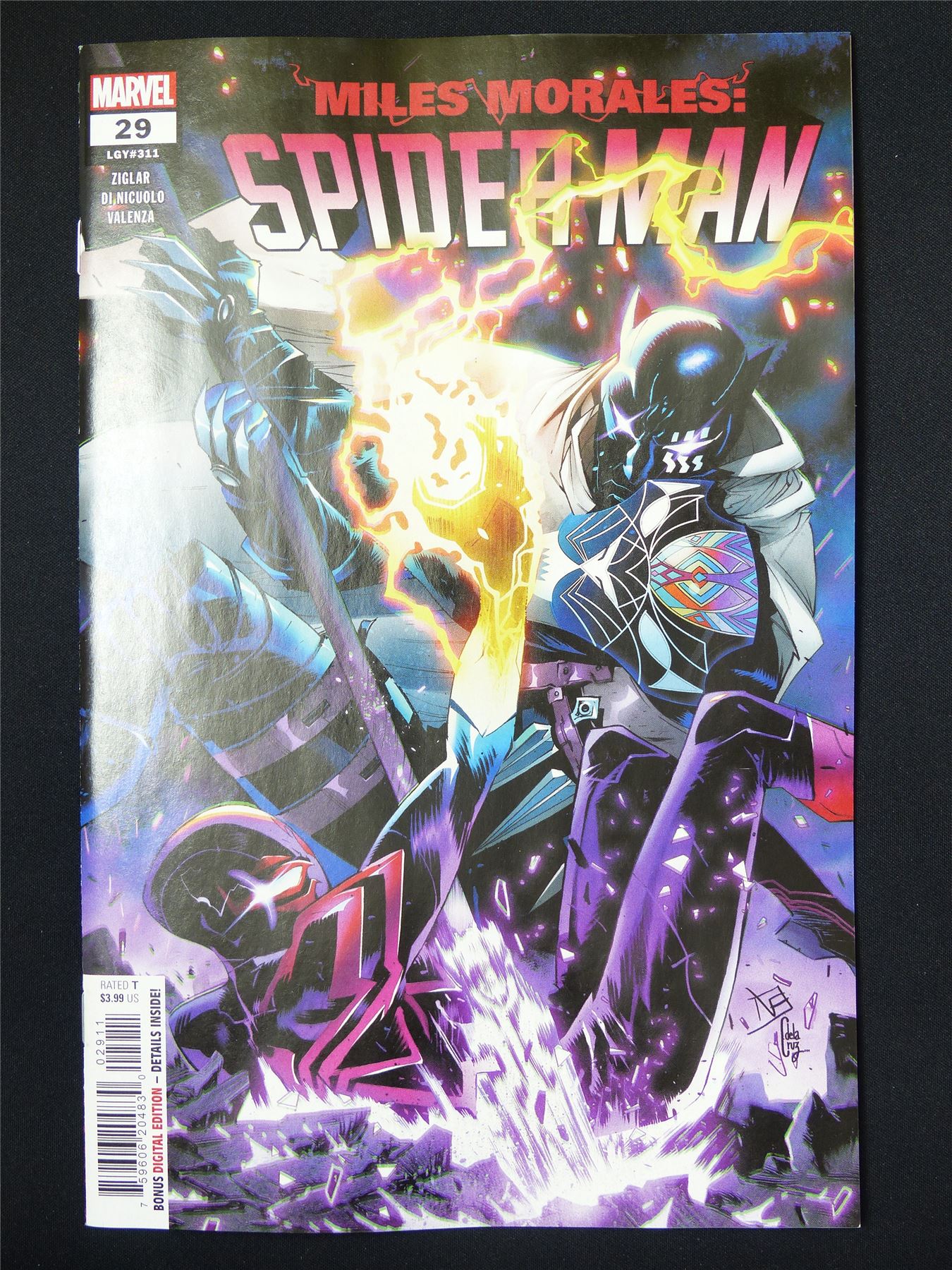 Miles Morales: SPIDER-MAN #29 - B&B Mar 2025 Marvel Comic #7DB