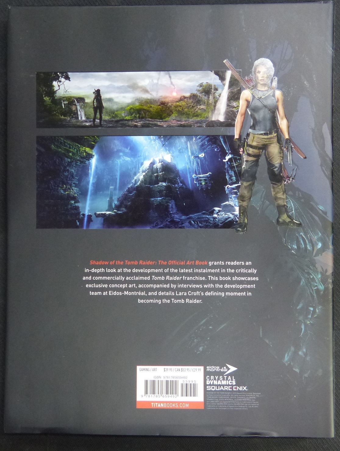 Shadow of the Tomb Raider art book - Hardback - Art Book #33K