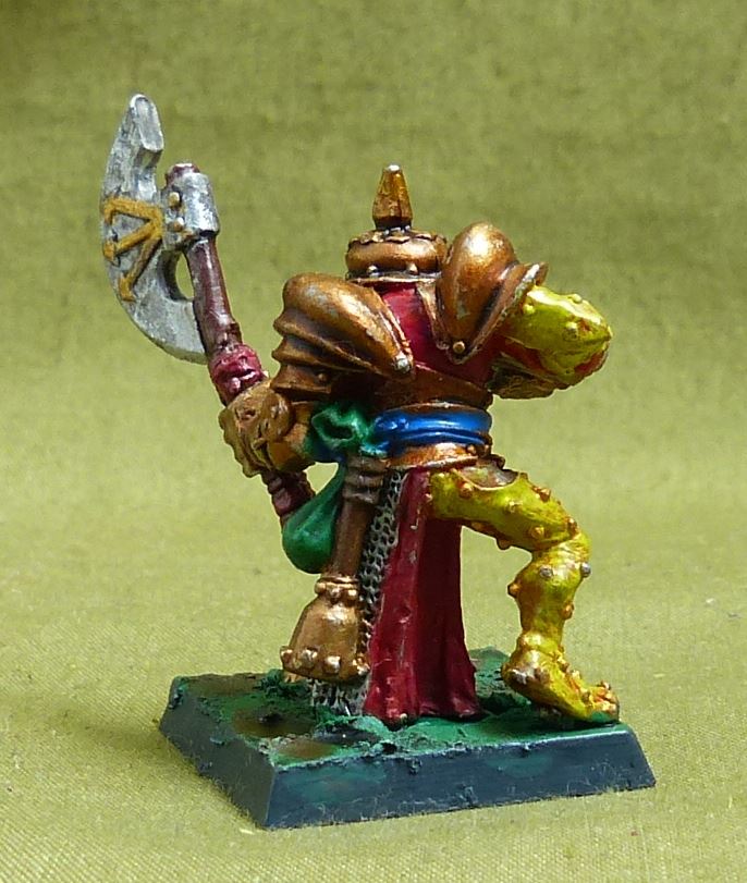 Classic Metal Chaos Warrior - Warhammer Quest #6XF