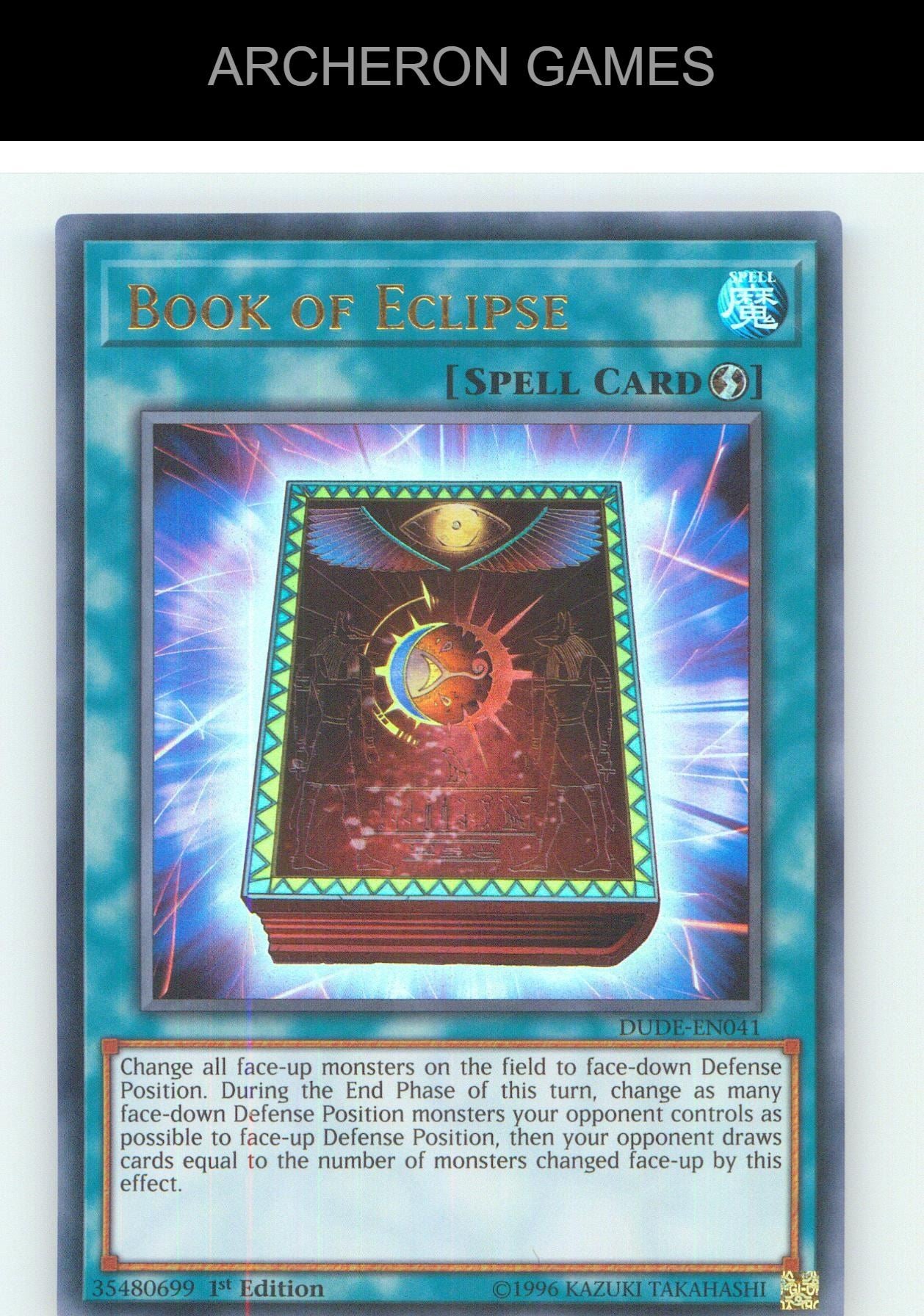 Book of Eclipse UR YUGIOH Card 1st Edition