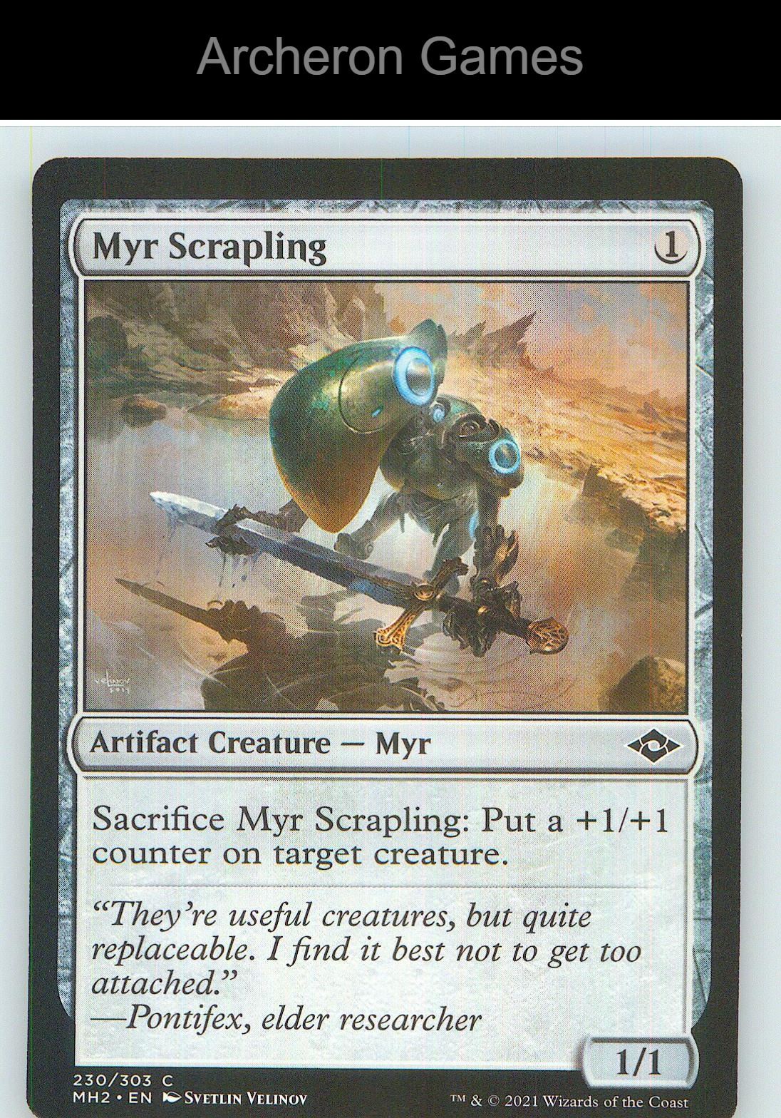 Myr Scrapling MH2 230 C MTG Card NM/EX+