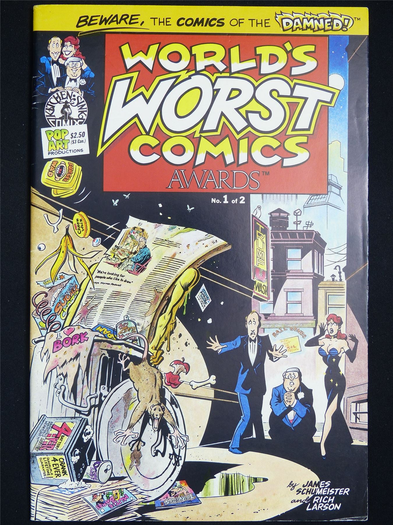 WORLD'S Worst Comics Award #1 - Kitchen Sink Comic #NW