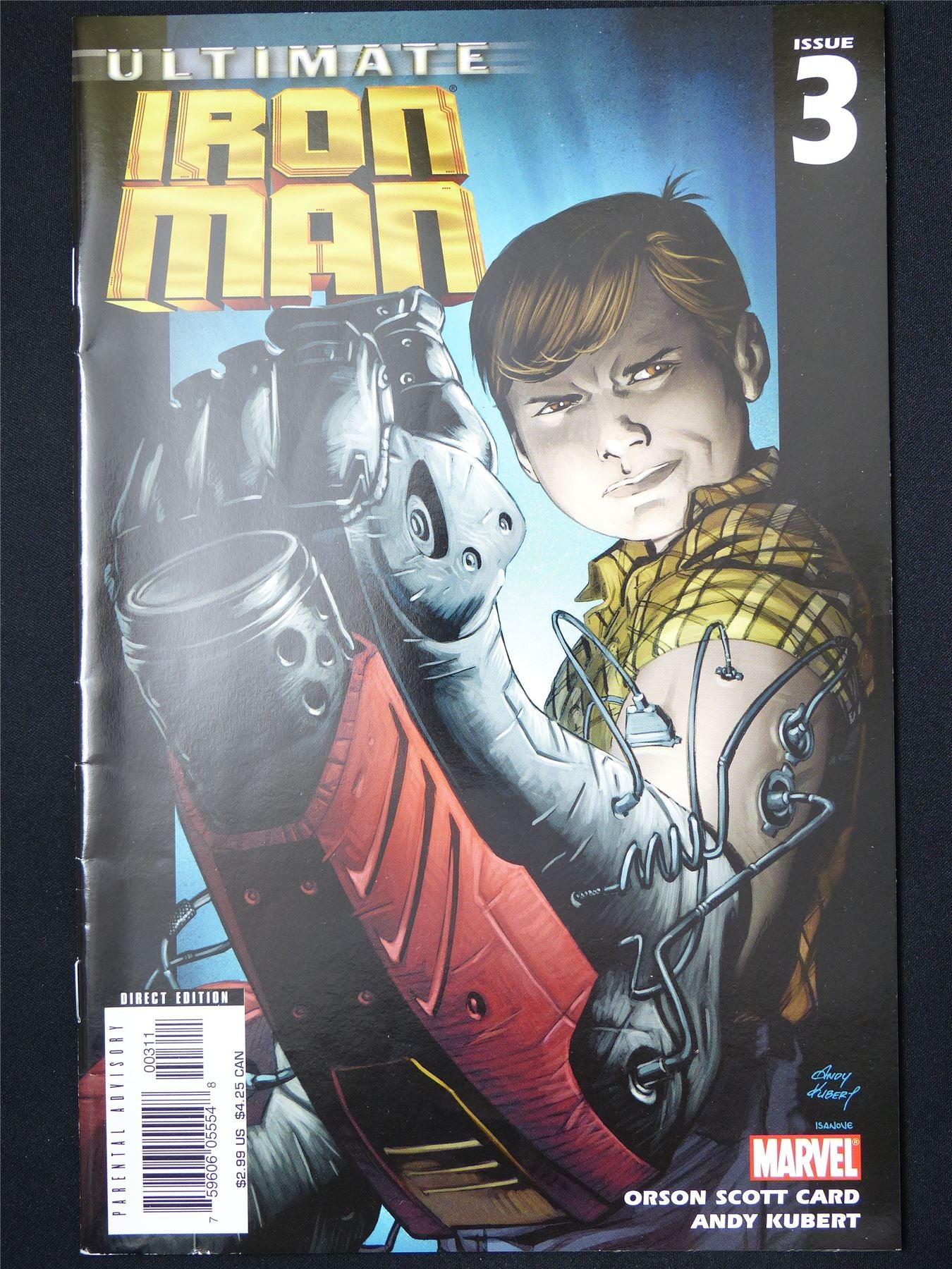 Ultimate IRON Man #3 - B&B Marvel Comic #1CD