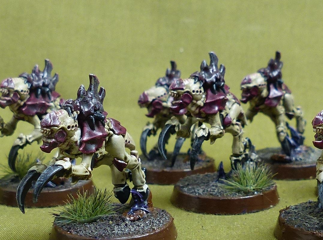 Neurogaunts painted - Tyranids - Warhammer 40K #501