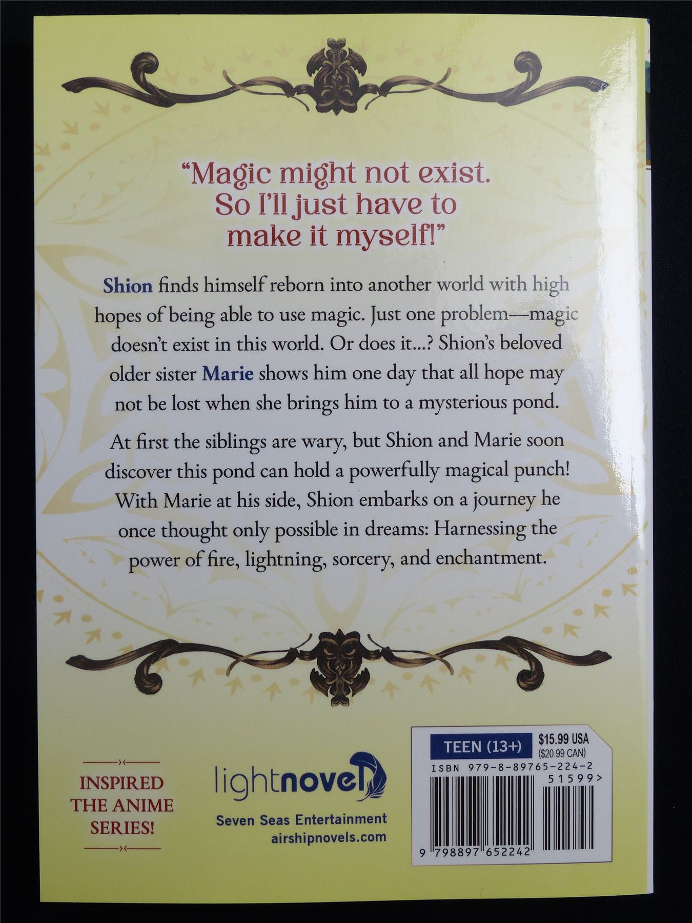 Magic Maker How to Create Magic in Another World volume 1 - Airship Novel Softback #46M