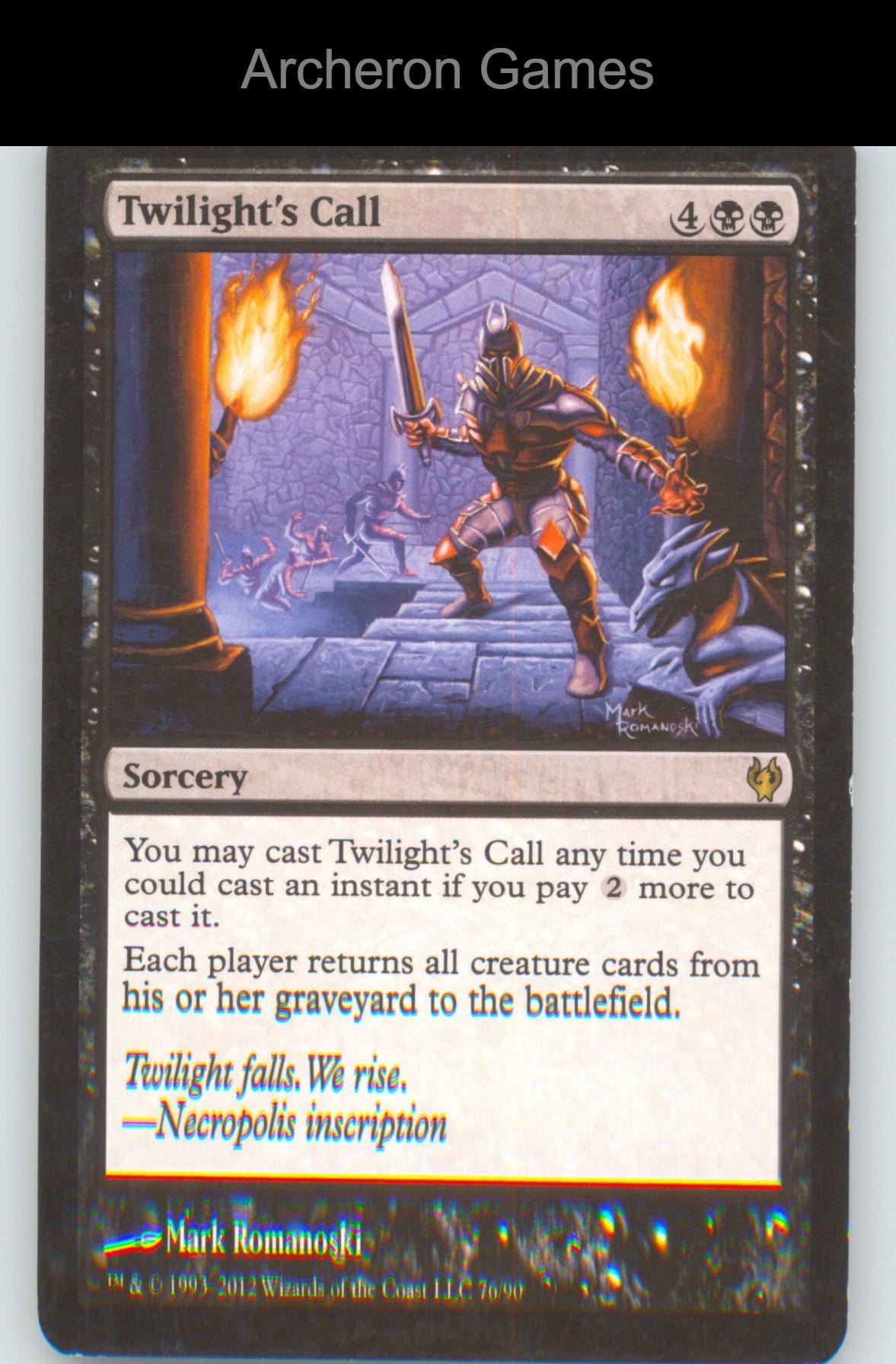 Twilight's Call IDW 76 R MTG Card NM/EX+