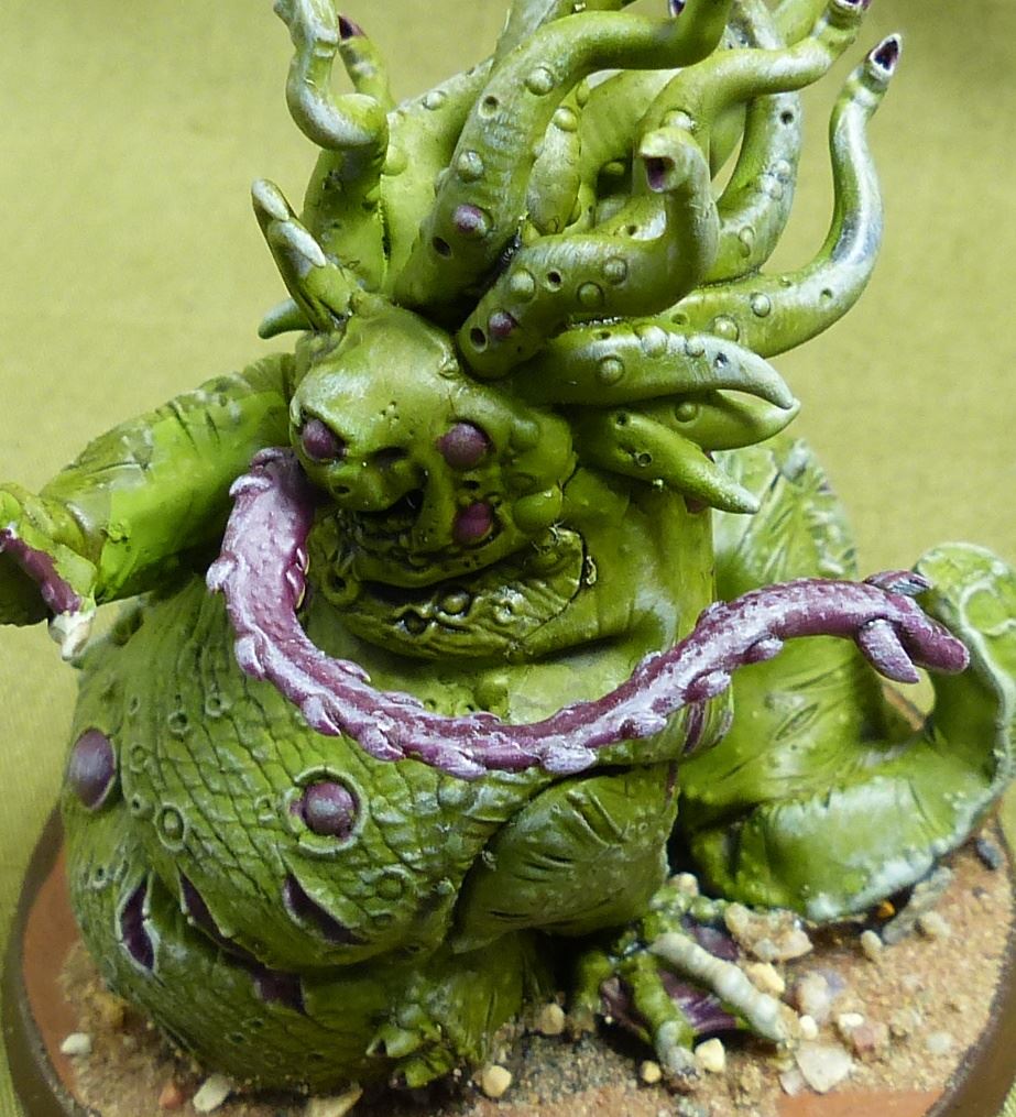 Beast of Nurgle painted - Chaos Daemons - Warhammer 40K #K3