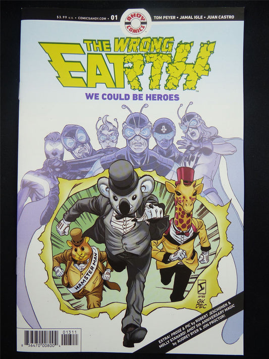 The WRONG Earth: We Could Be heroes #1 - Nov 2023 Ahoy Comic #4J