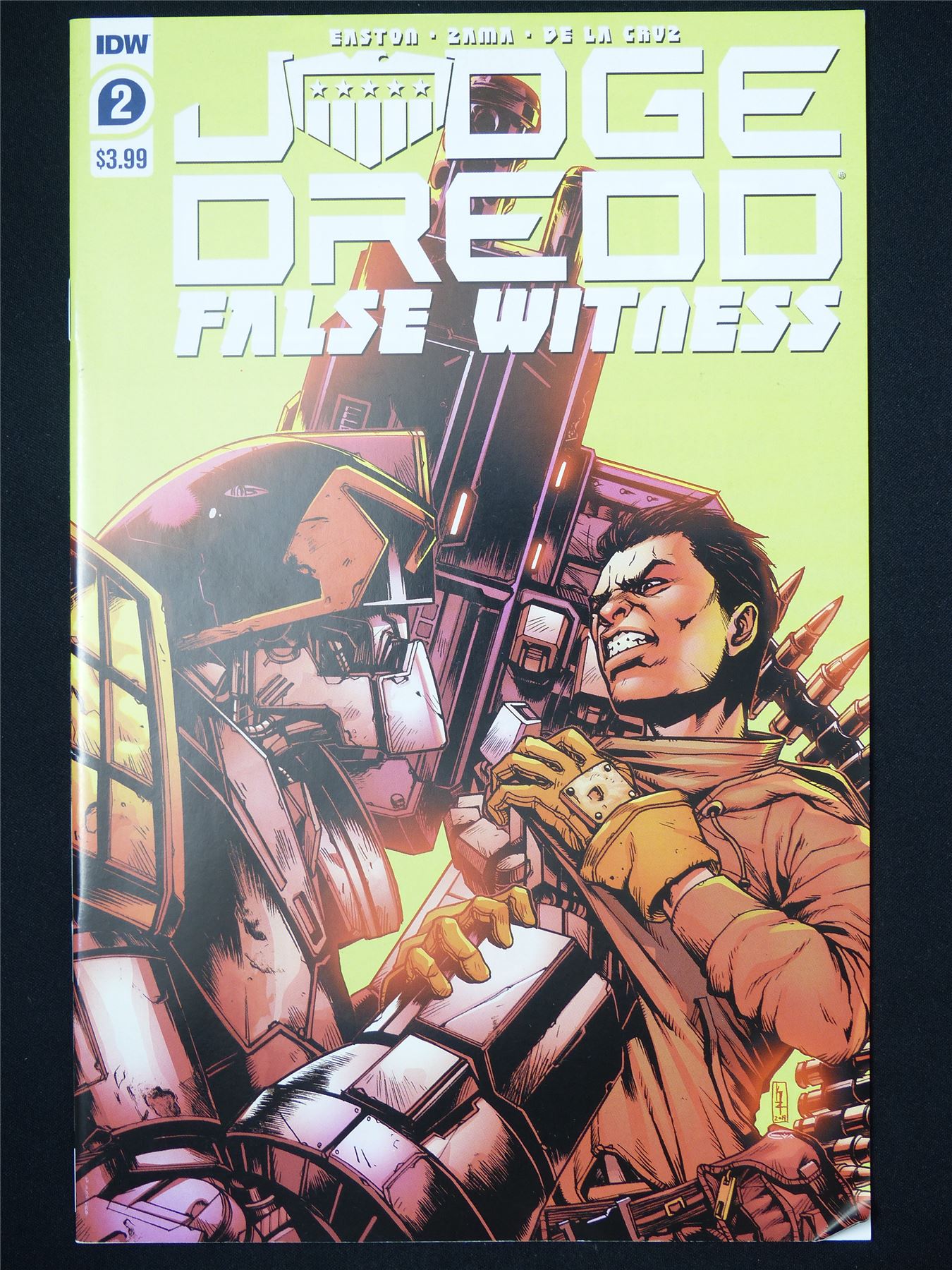 JUDGE Dredd: False Witness #2 - B&B IDW Comic #8B8