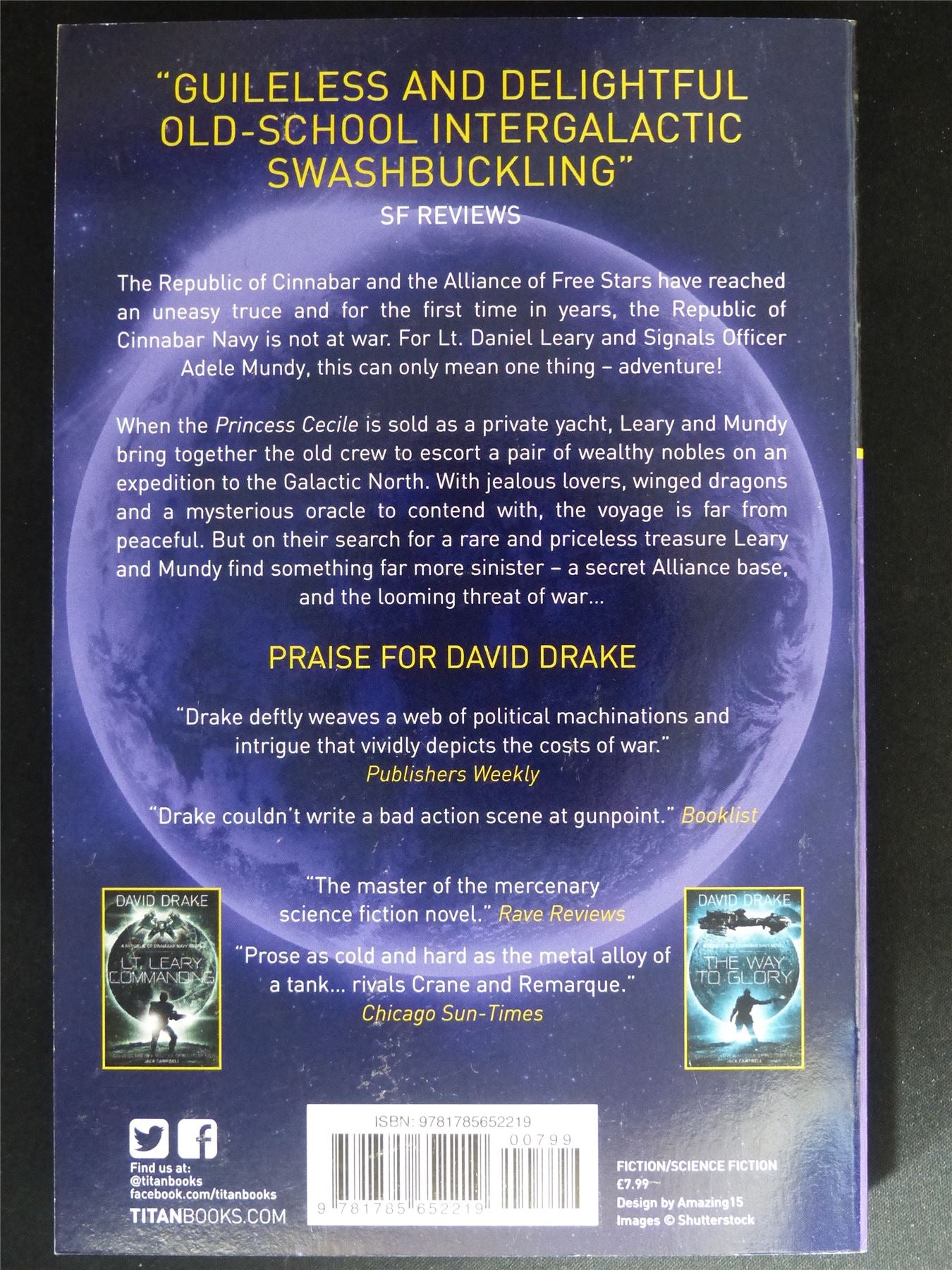 The Far Side of the Stars: A Republic of Cinnabar Navy Novel - Titan Novel Book Softback #9D