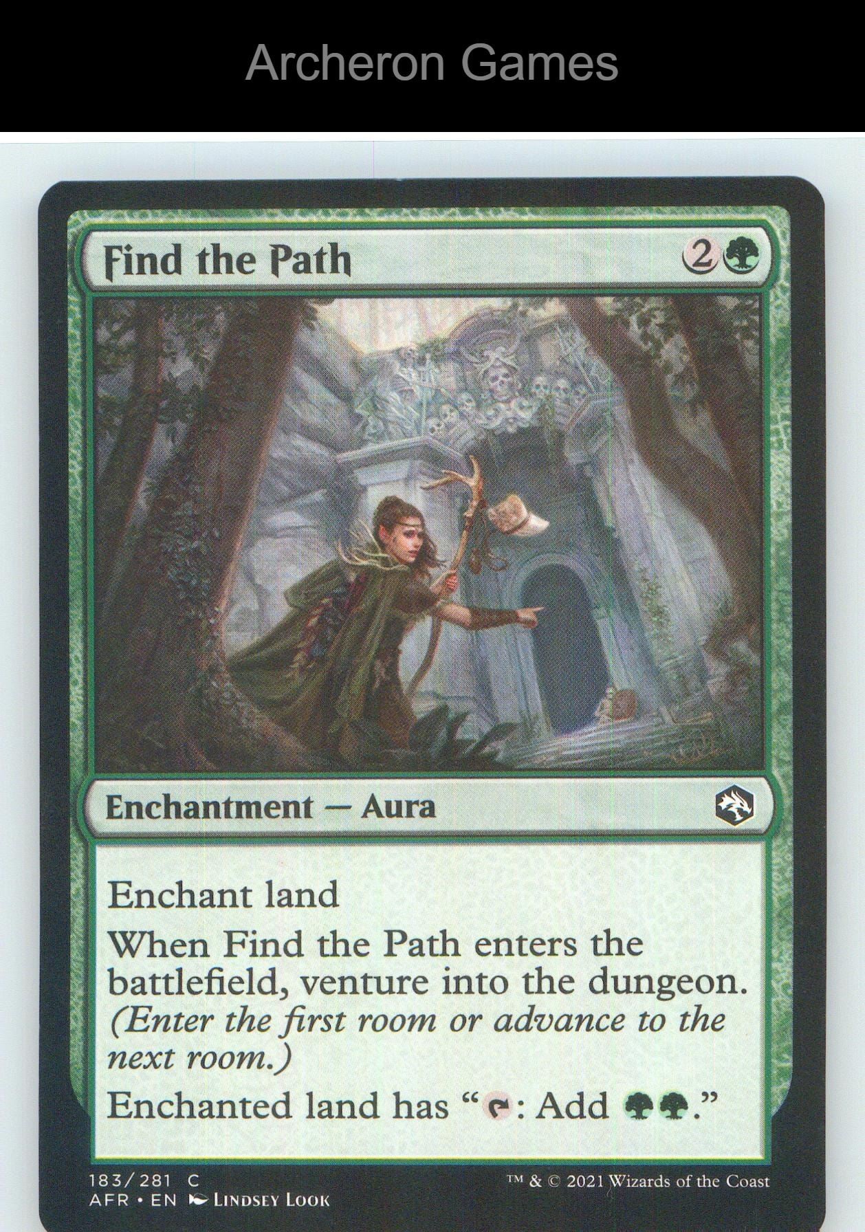 Find the Path AFR 183 C MTG Card NM/EX+