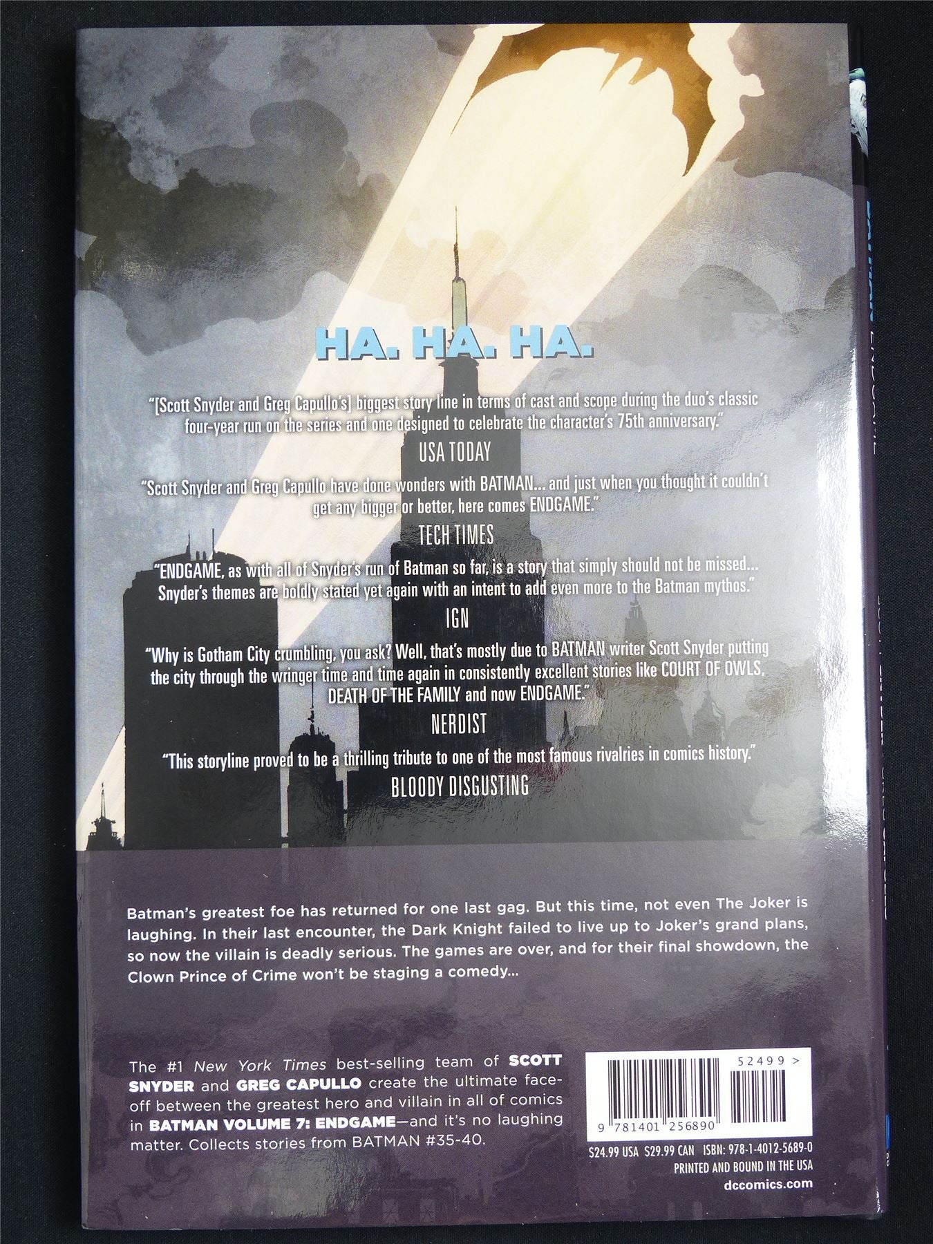 Batman volume 7: Endgame - DC Graphic Hardback #XS