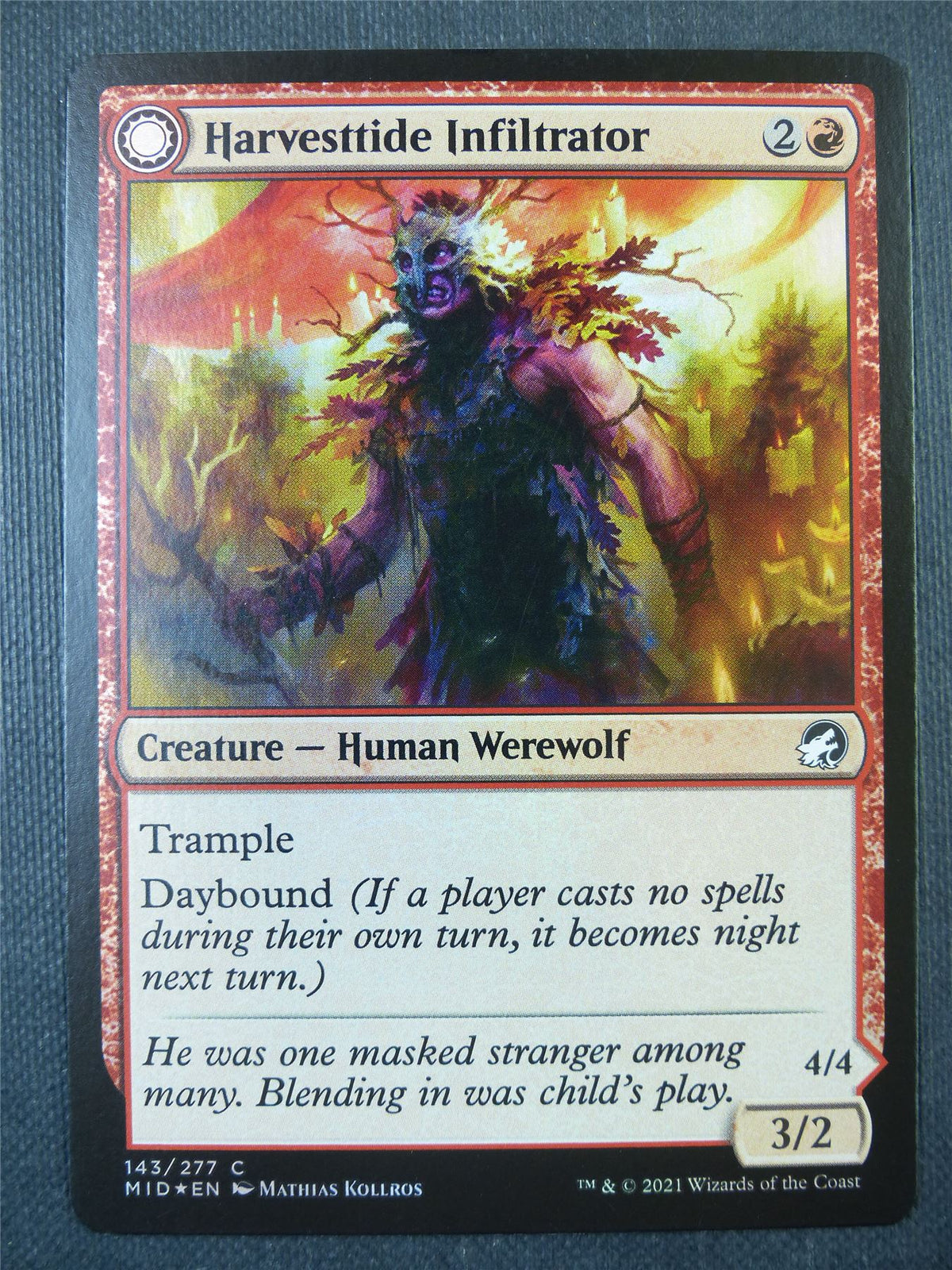 Harvesttide Infiltrator Foil - Mtg Card #99Q
