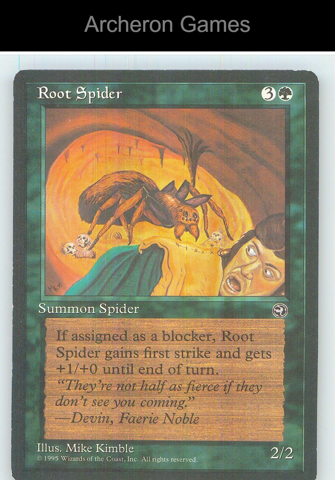 Root Spider HML UC MTG Card NM/EX+
