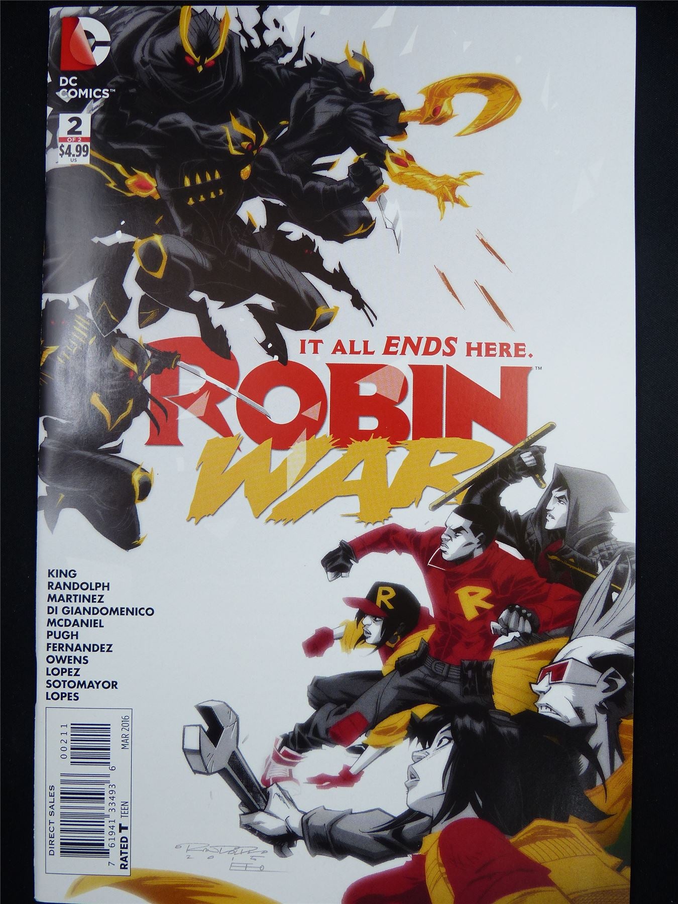 ROBIN War #2 - DC Comic #4WO