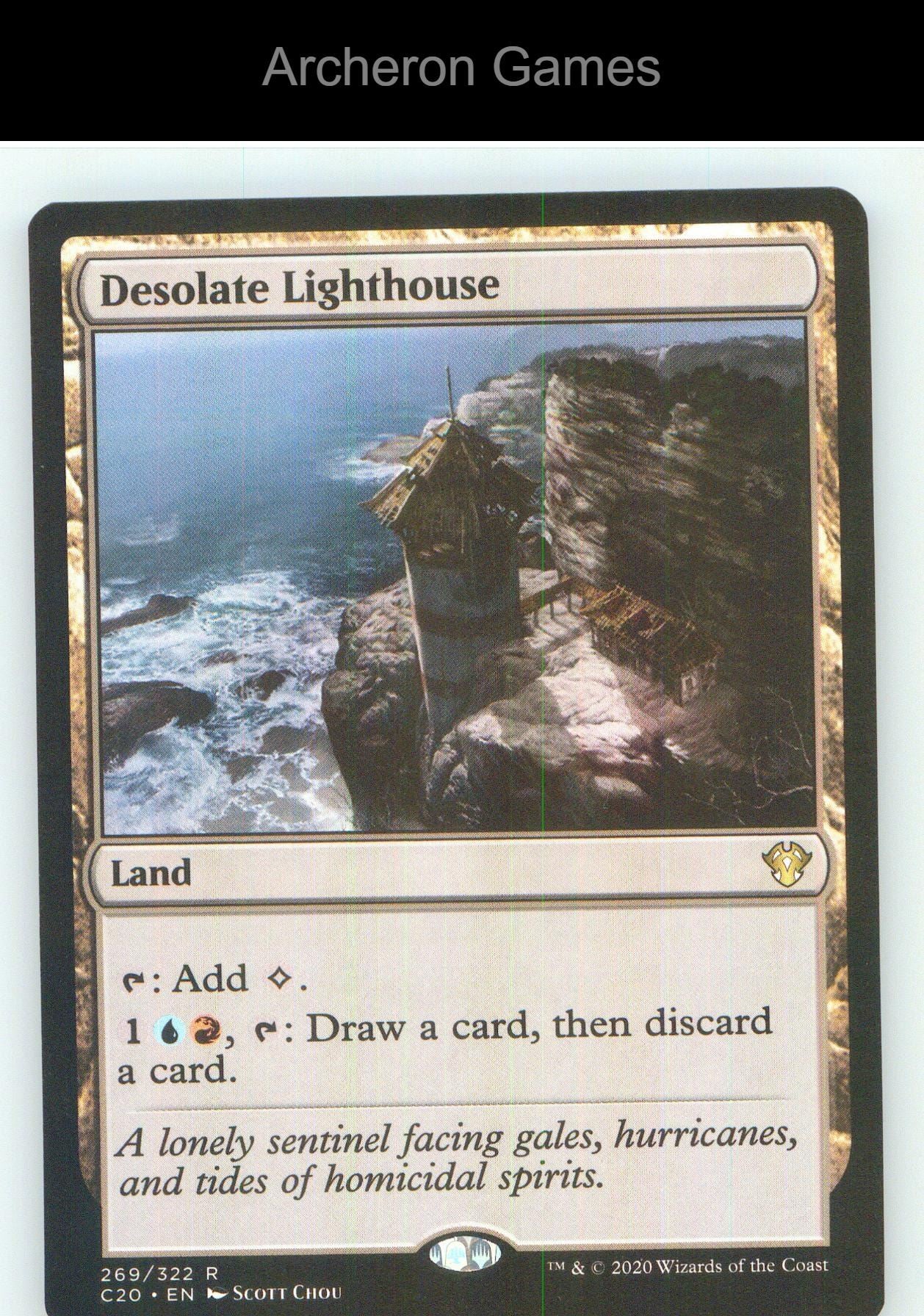 Desolate Lighthouse C20 269 R MTG Card NM/EX+
