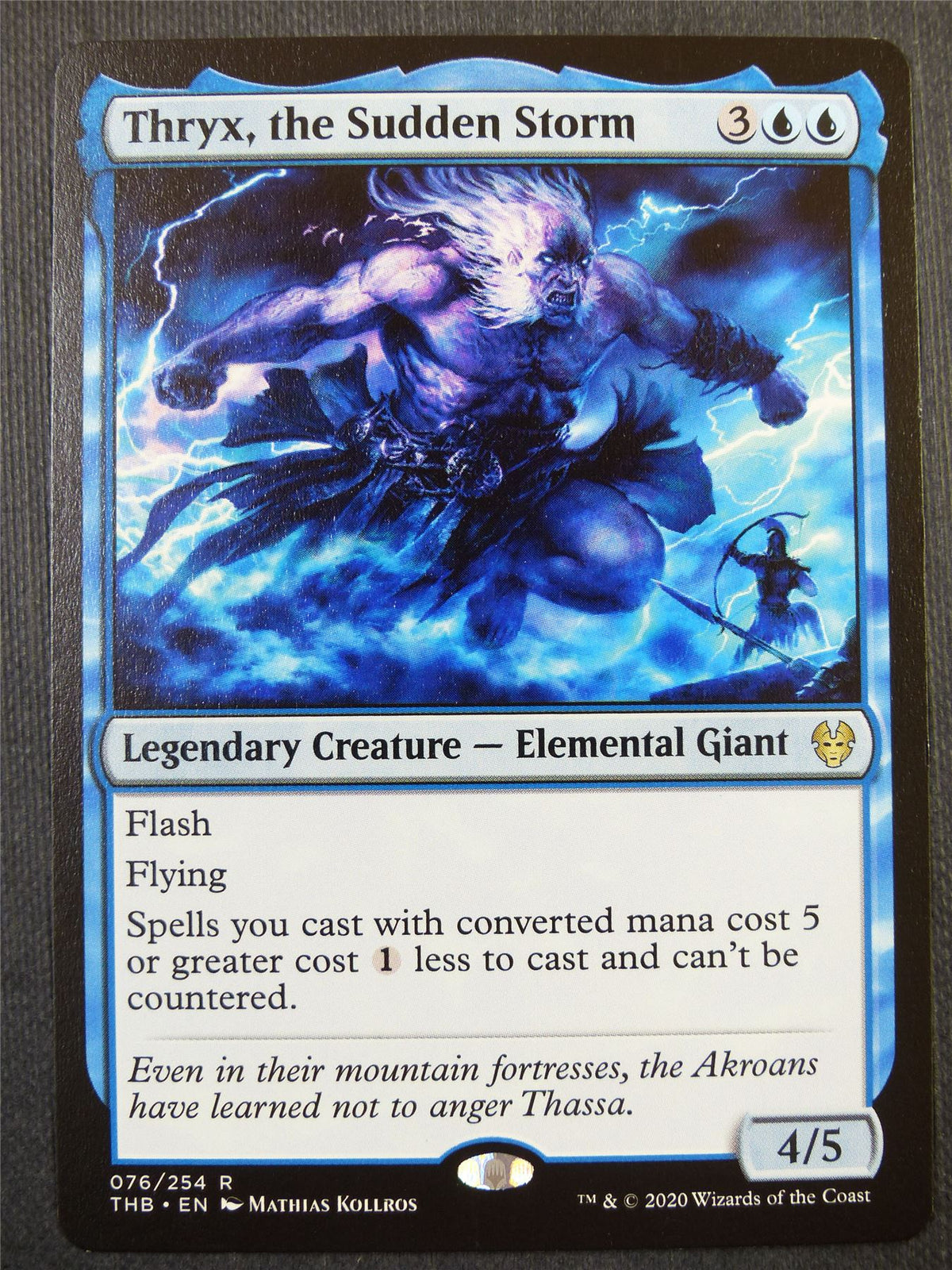Thryx the Sudden Storm - Mtg Card #30W