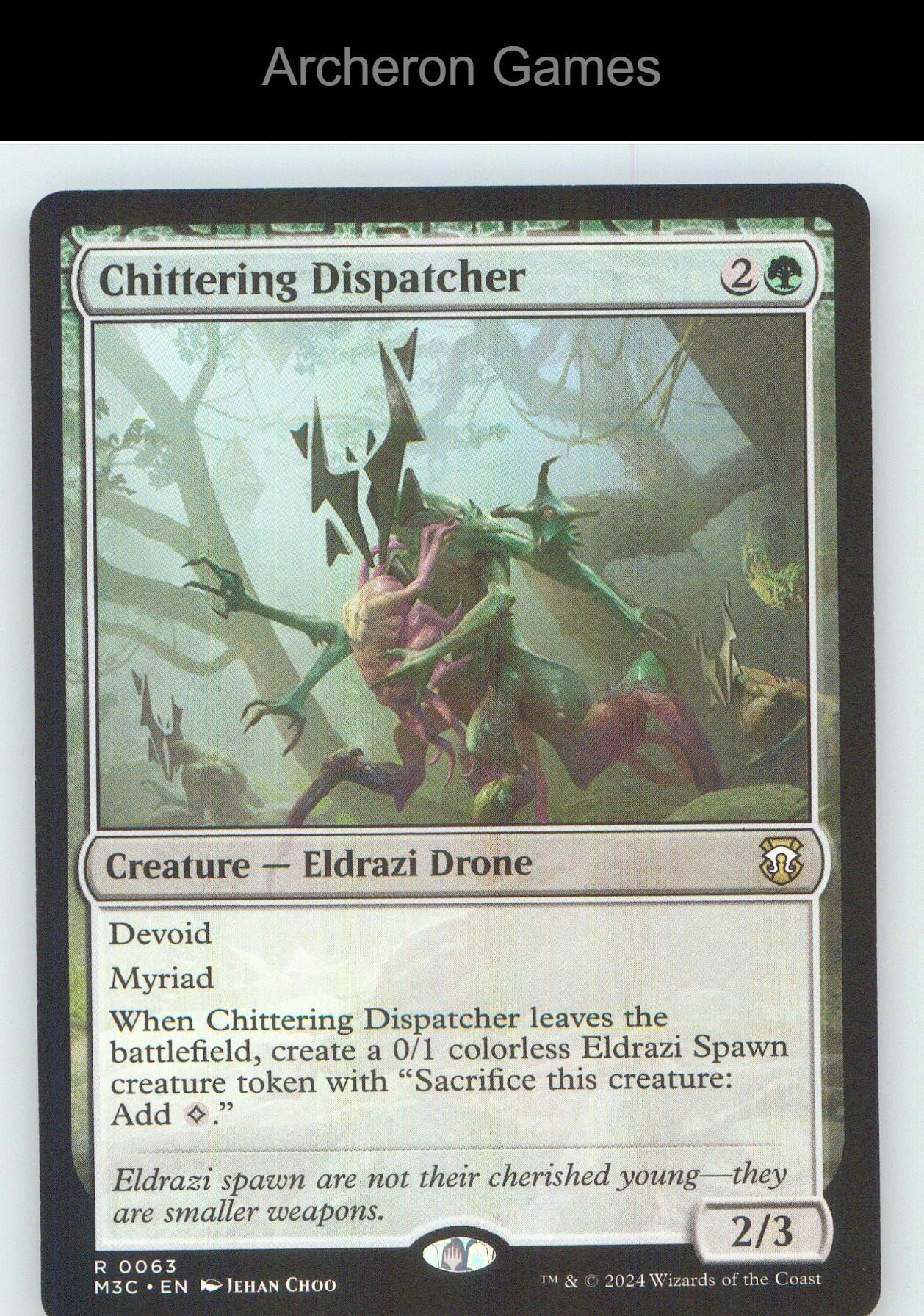 Chittering Dispatcher 63 R MTG Card NM/EX+