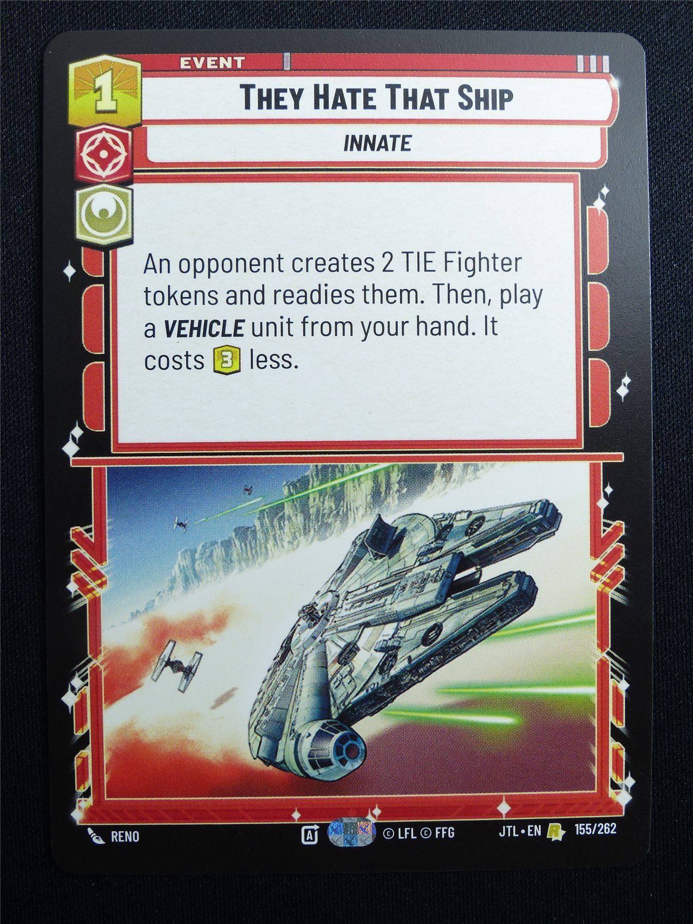 They Hate That Ship 155/262 - Star Wars Unlimited Card #4ID